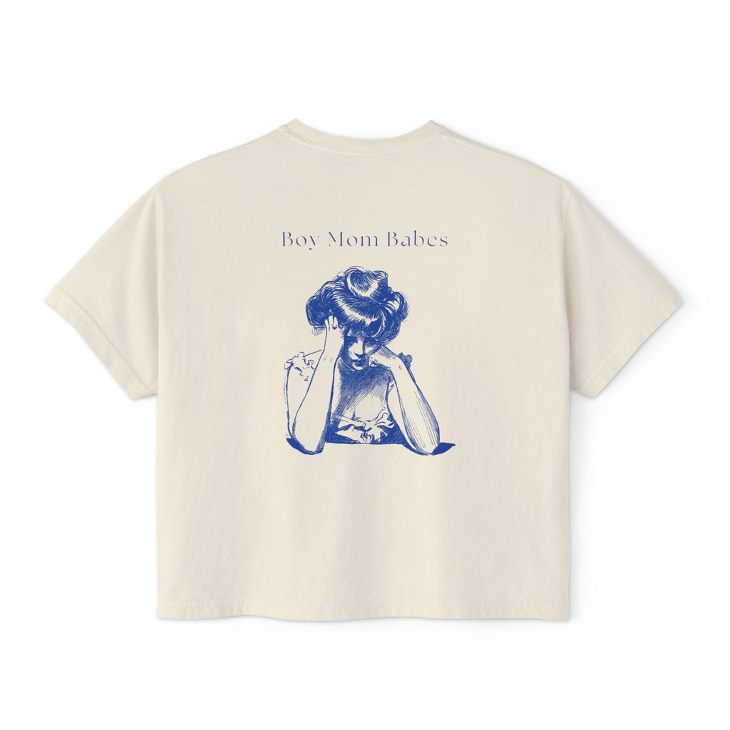 Boy Mom Babe - Vintage Graphic Tee