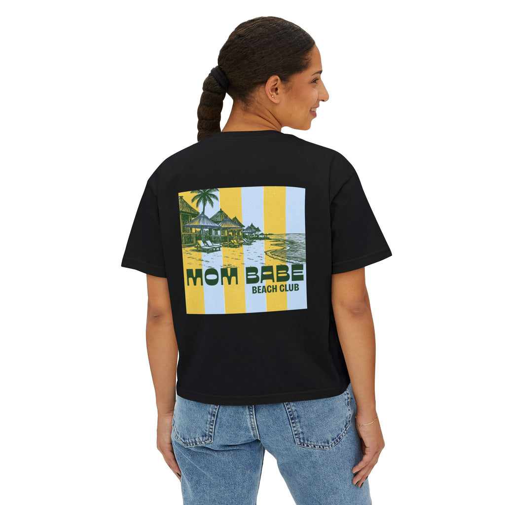 Mom Babe Beach Club - Graphic Tee