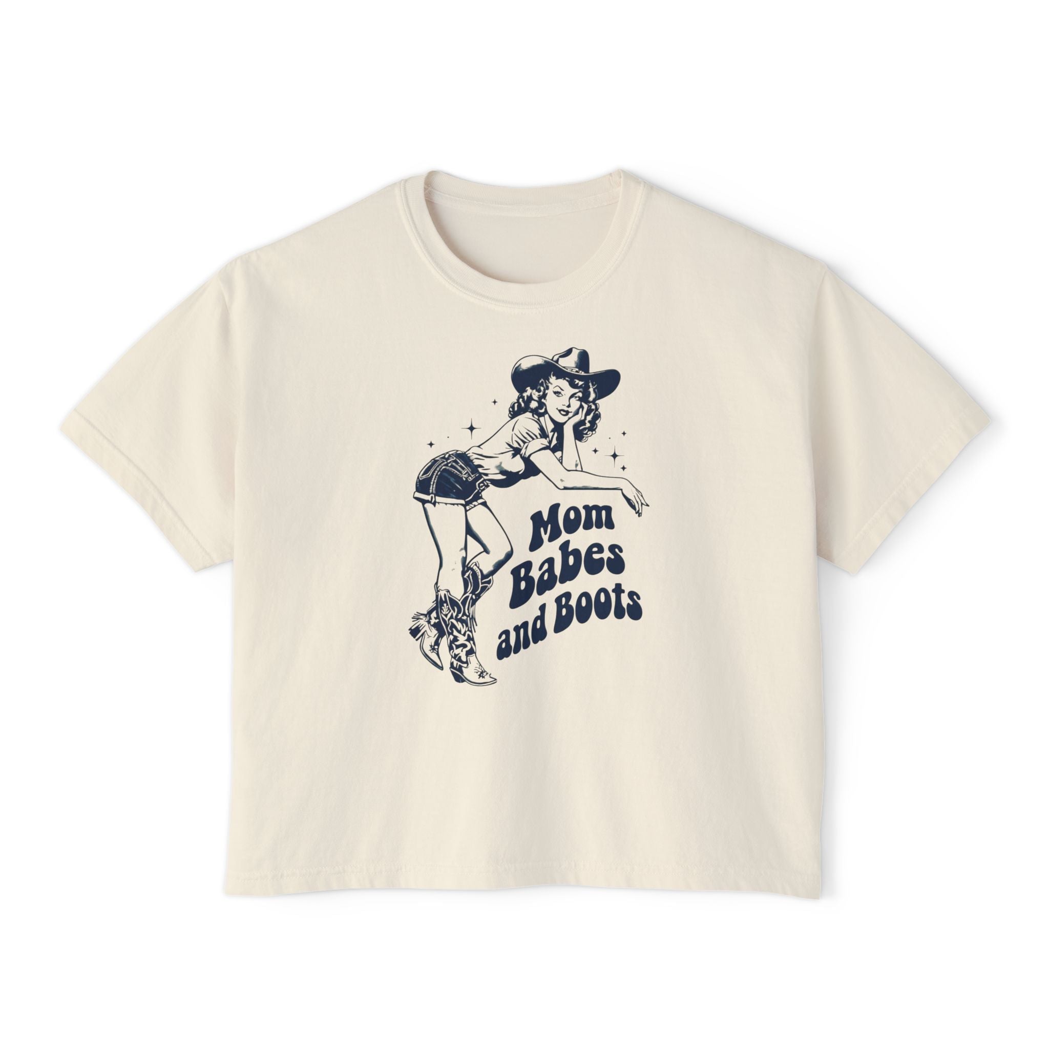 Mom Babes & Boots - Graphic Tee