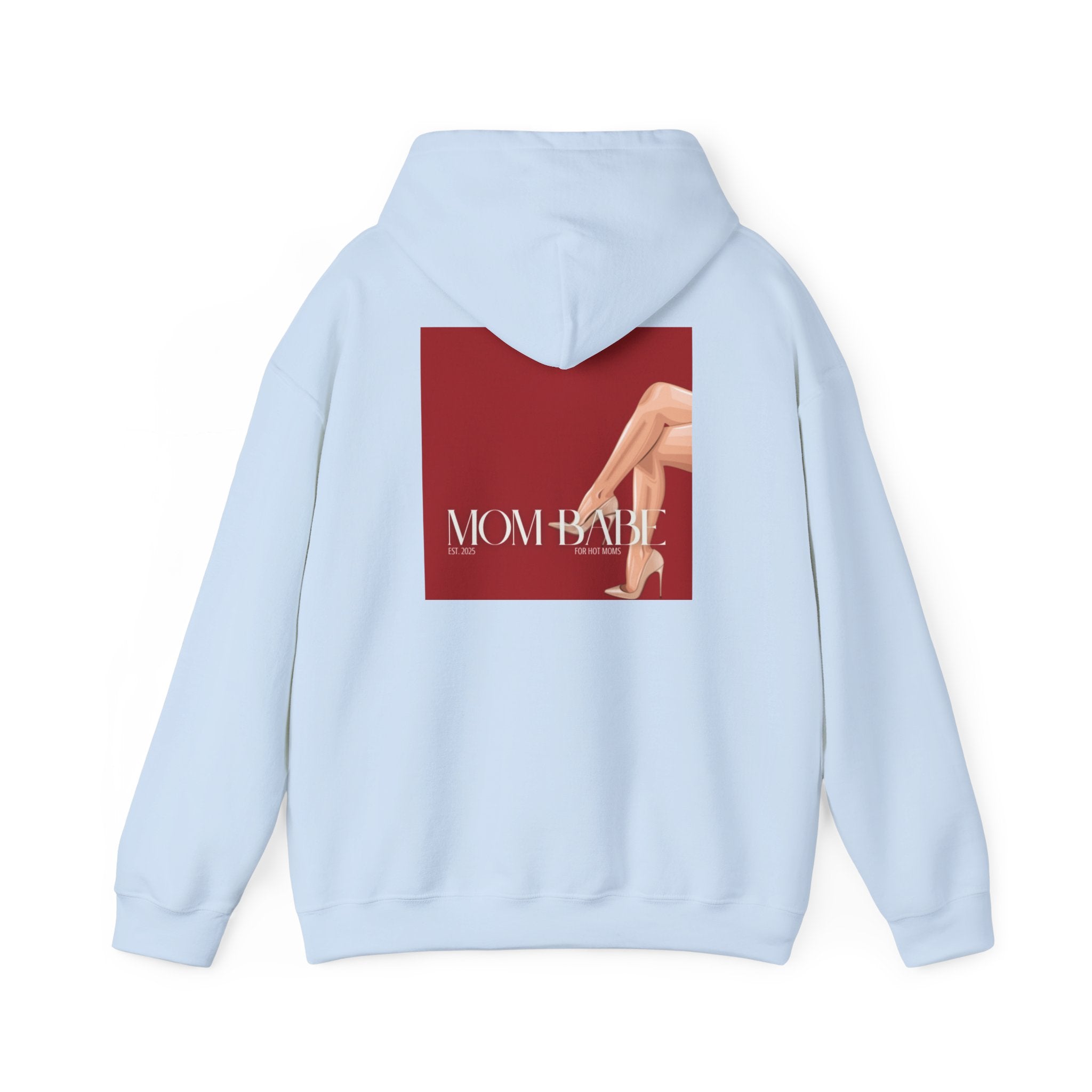 Mom Babe For Hot Moms - Beige Heels Graphic Hoodie