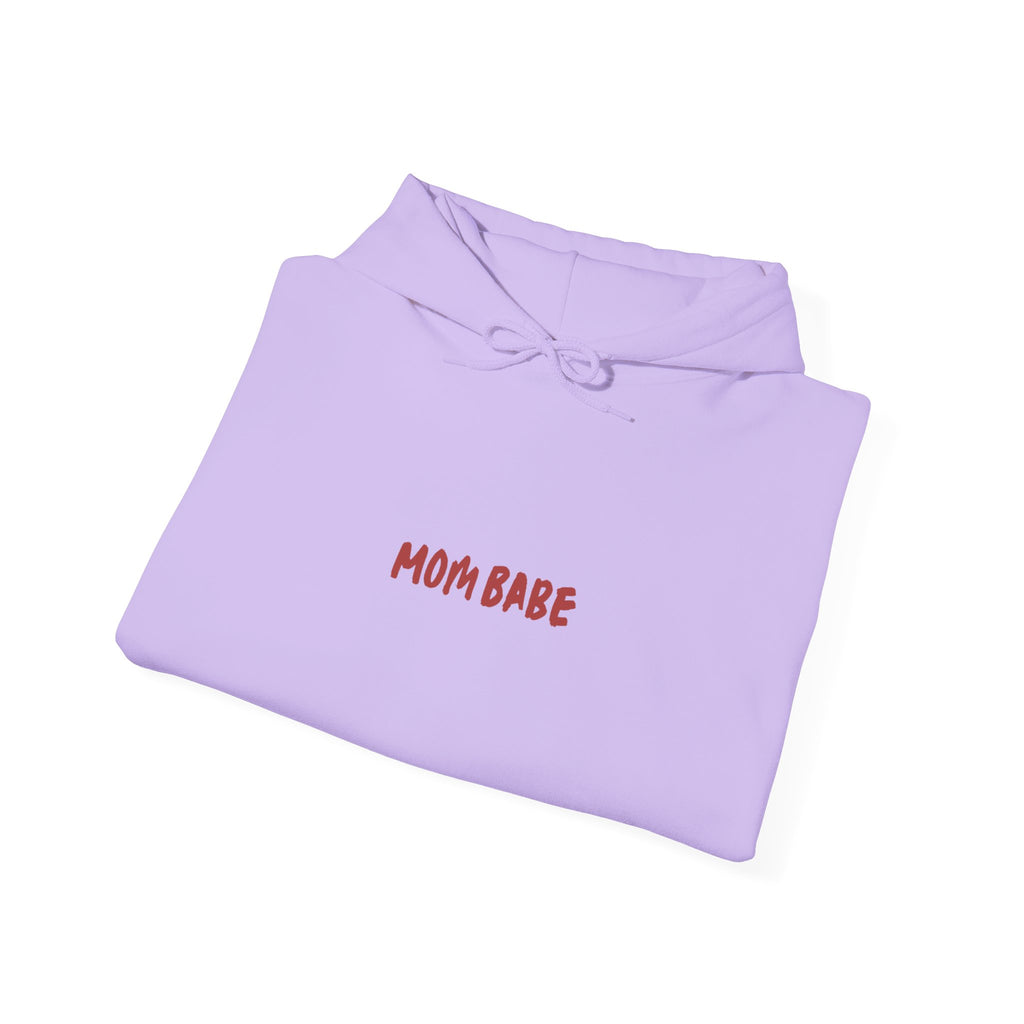 All Mom Babes Need - Graphic Check Hoodie