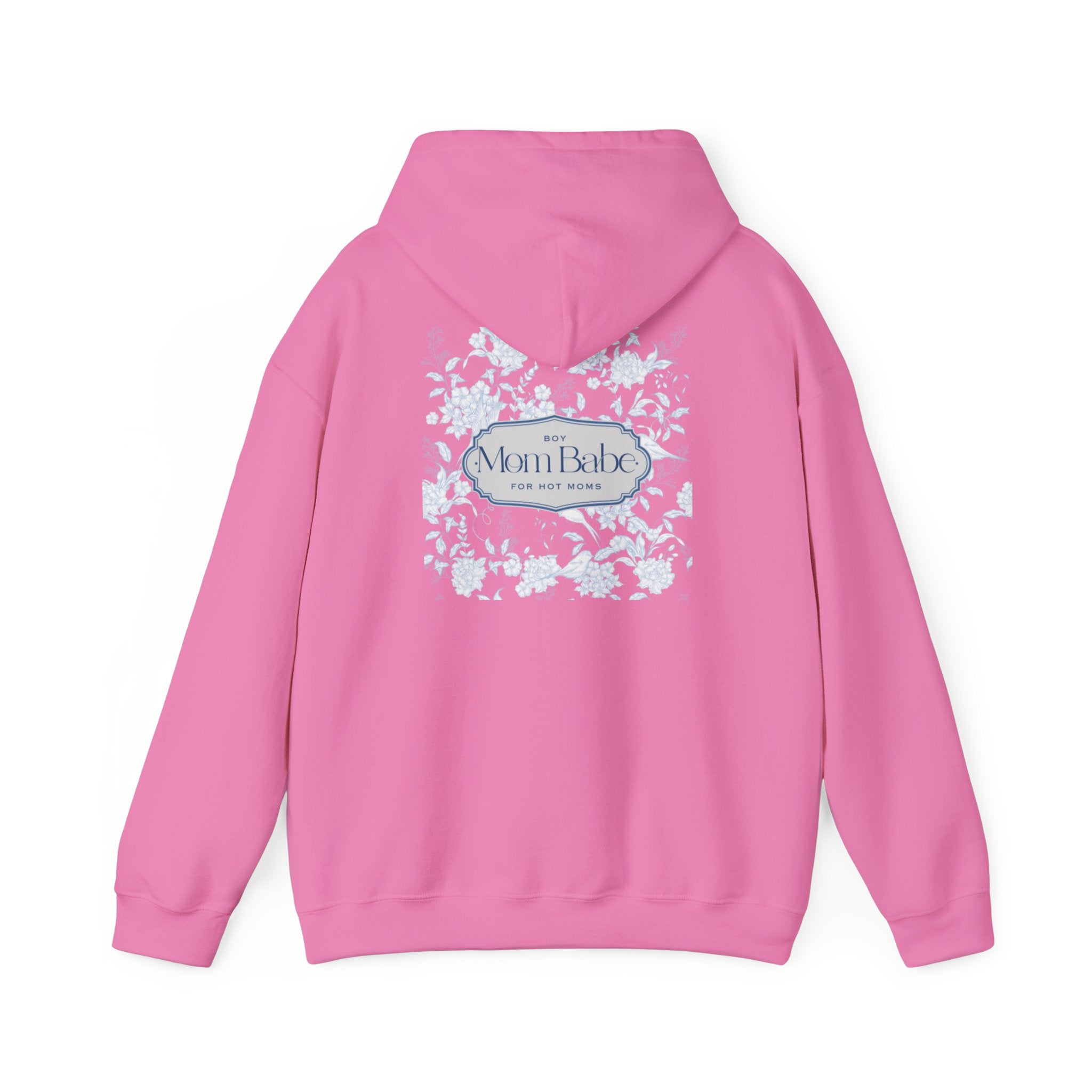Boy Mom Babe - Floral Graphic Hoodie