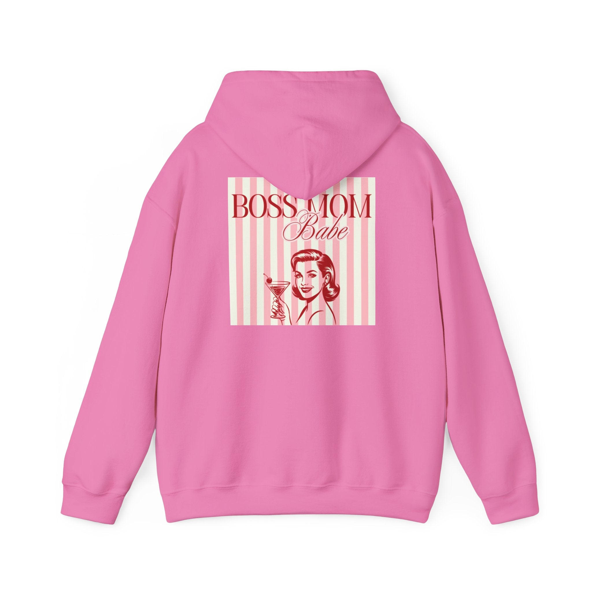 Boss Mom Babe — Vintage Retro Graphic Hoodie