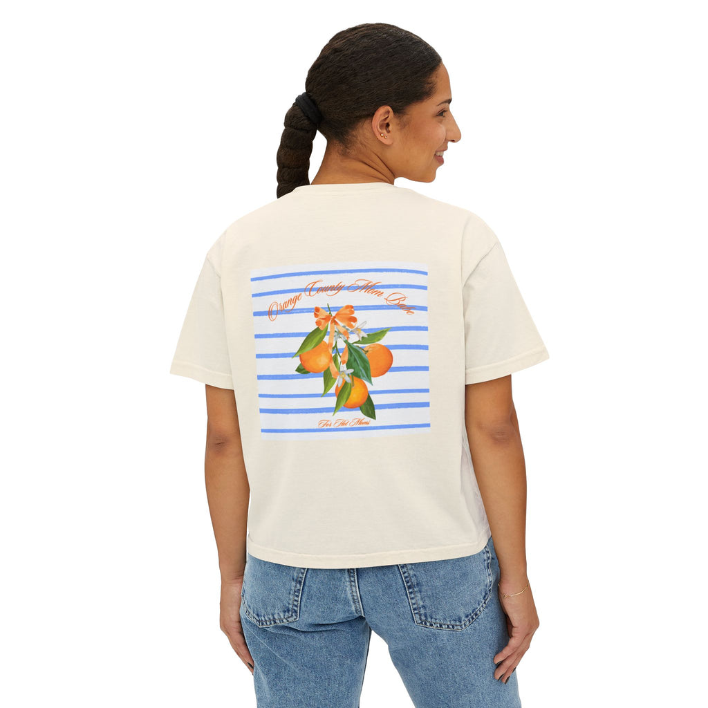 Orange County Mom Babe — Orange Blossom Graphic Tee