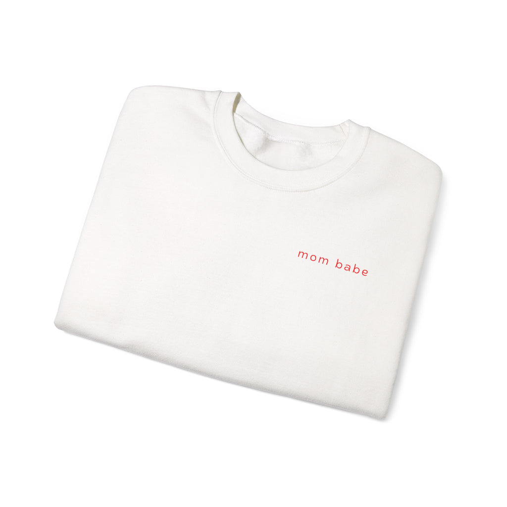 In My Hot Mom Era - Heart Graphic Sweatshirt
