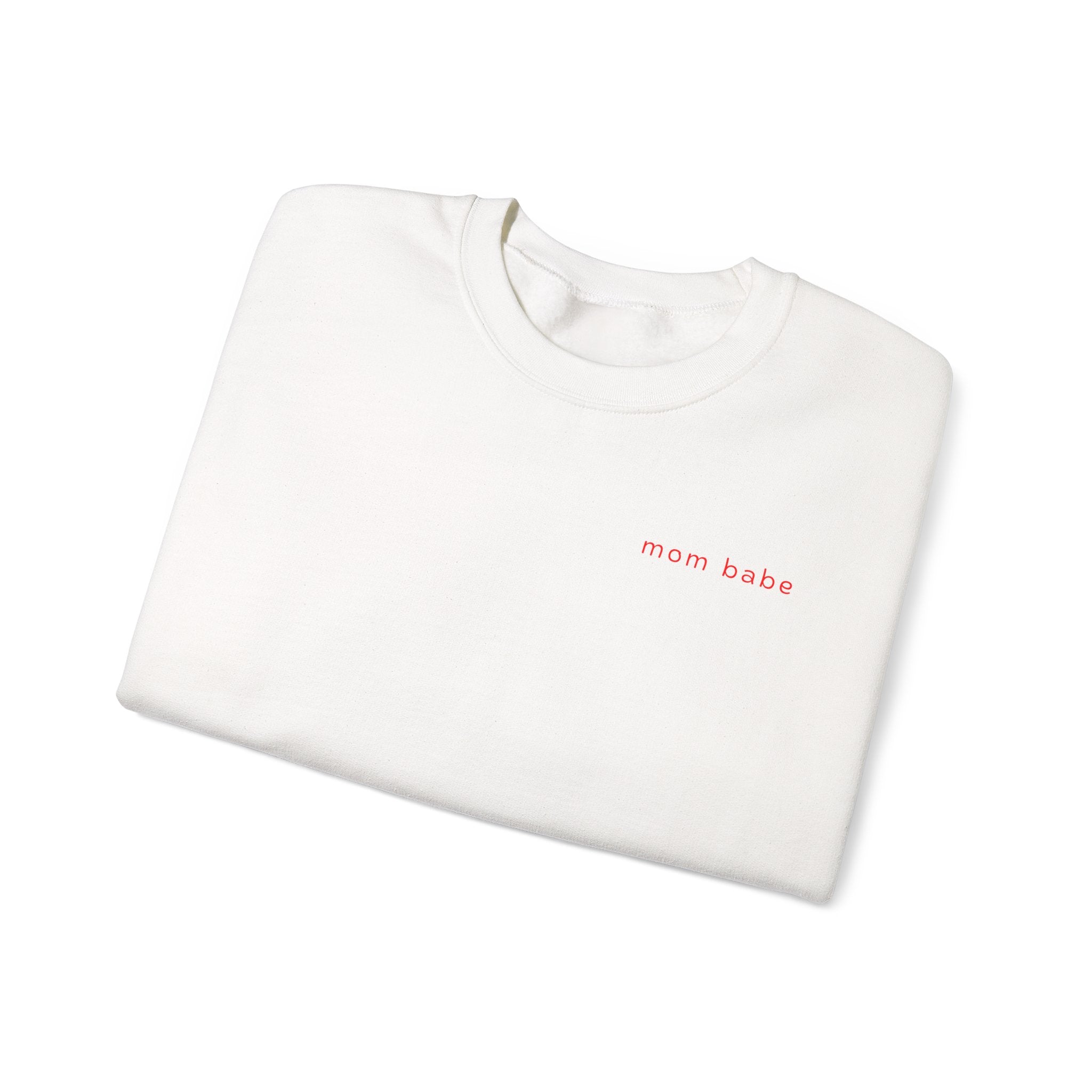 In My Hot Mom Era - Heart Graphic Sweatshirt