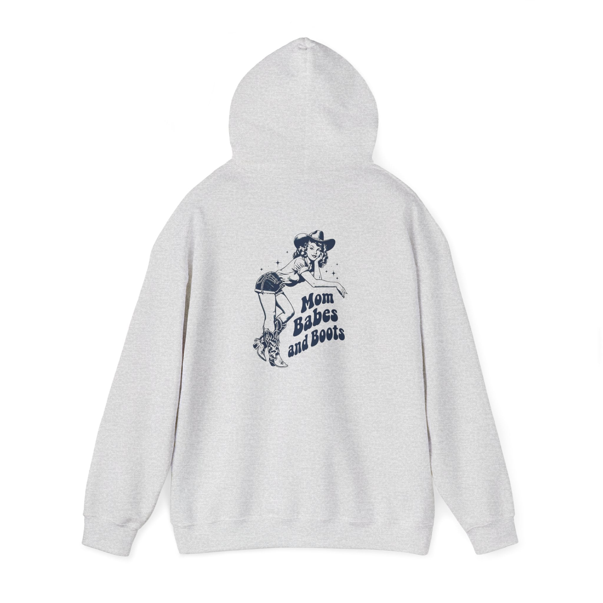 Mom Babes and Boots - Graphic Hoodie