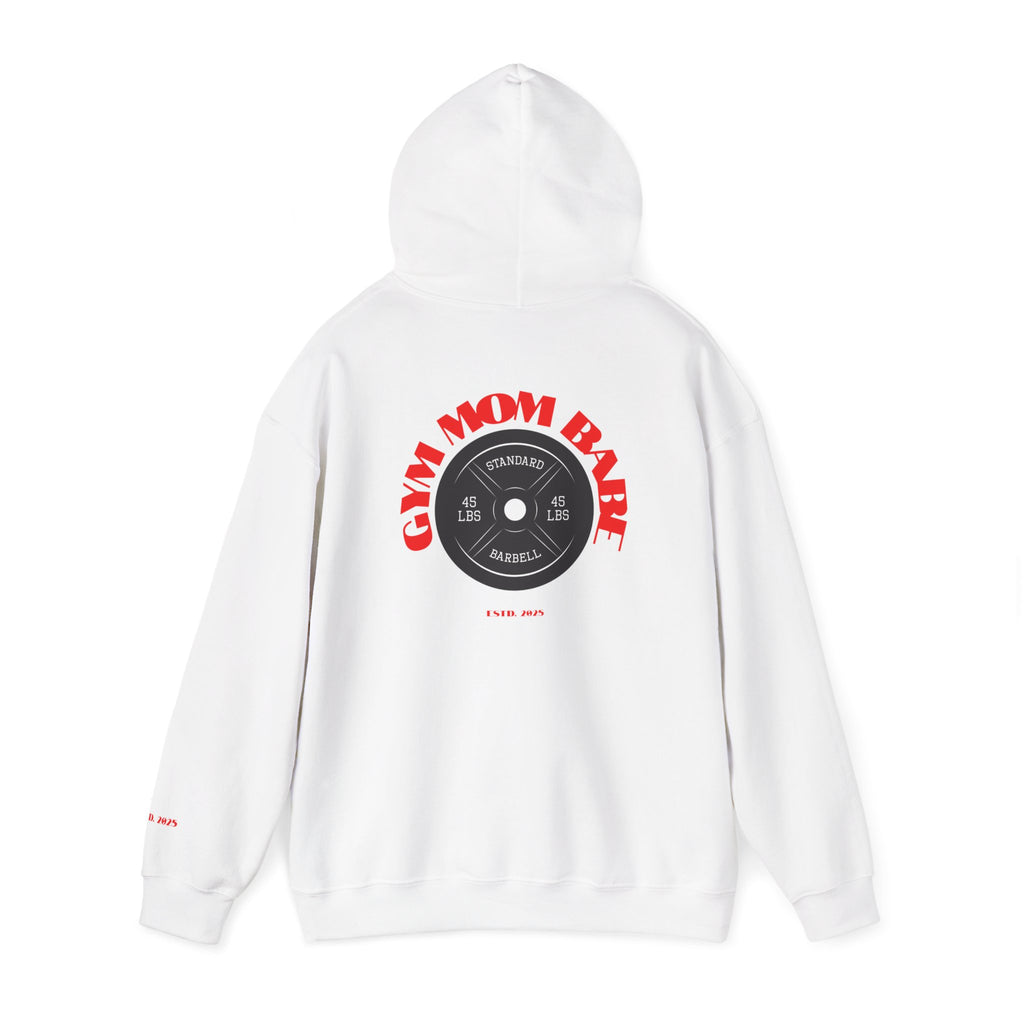 Gym Mom Babe - Weight Graphic Hoodie