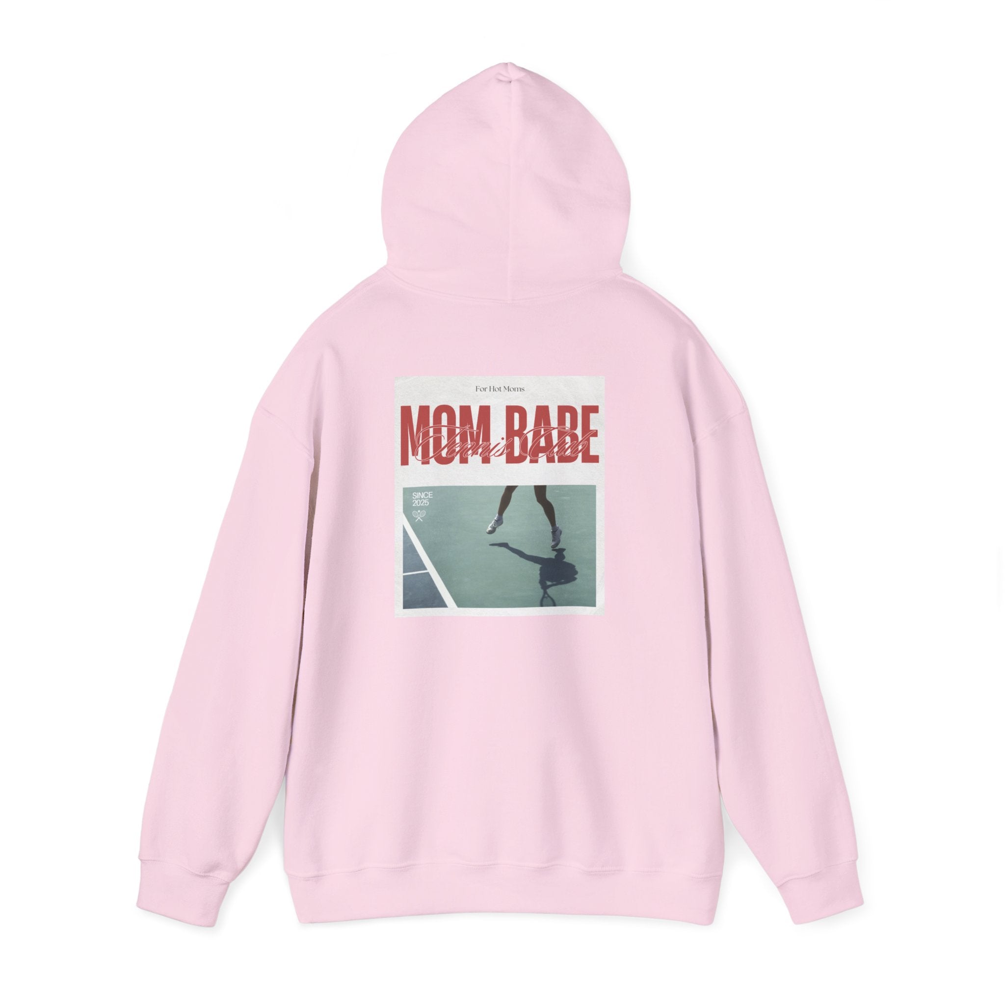Mom Babe Tennis Club - Graphic Hoodie