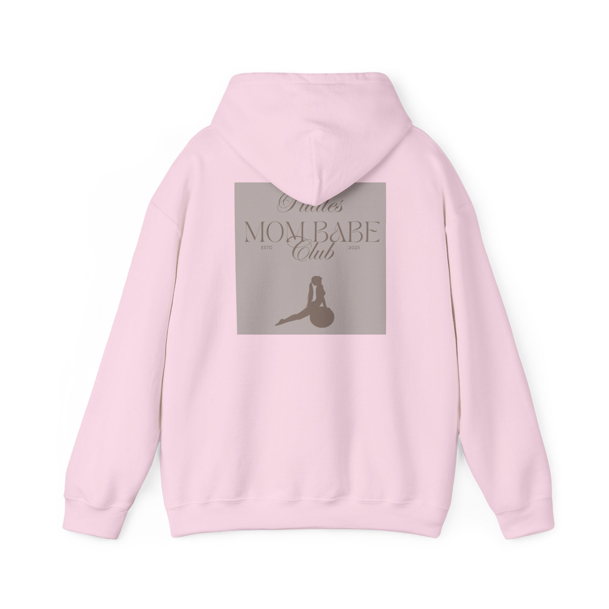 Pilates Mom Babe Club — Workout Graphic Hoodie