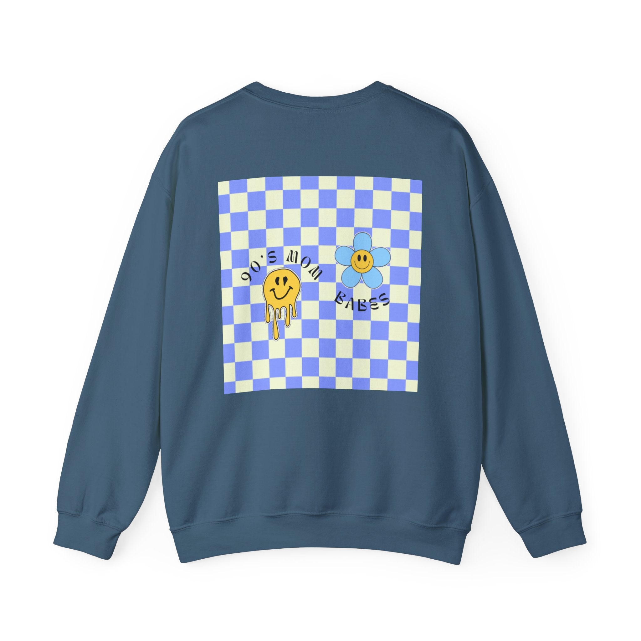 90's Mom Babes - Smiley Graphic Sweatshirt