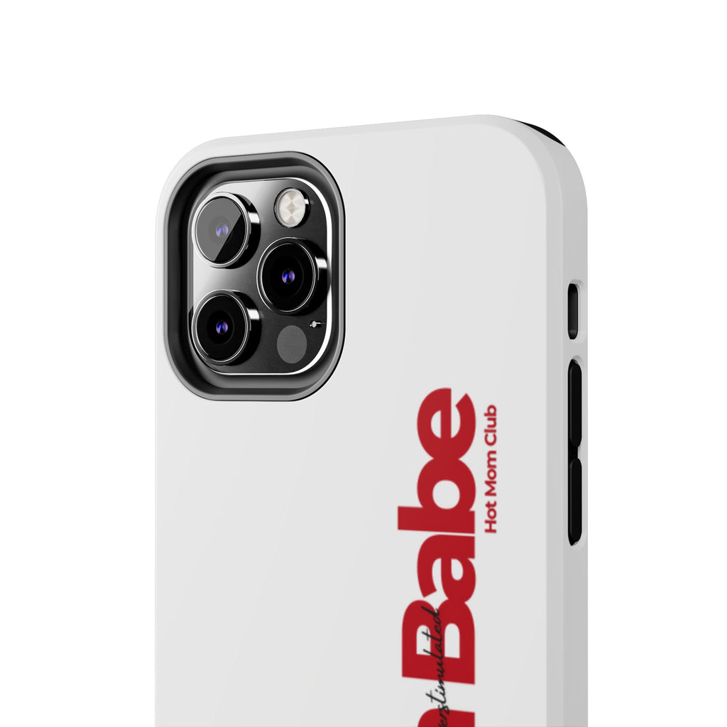 Overstimulated Mom Babe Tough Phone Case