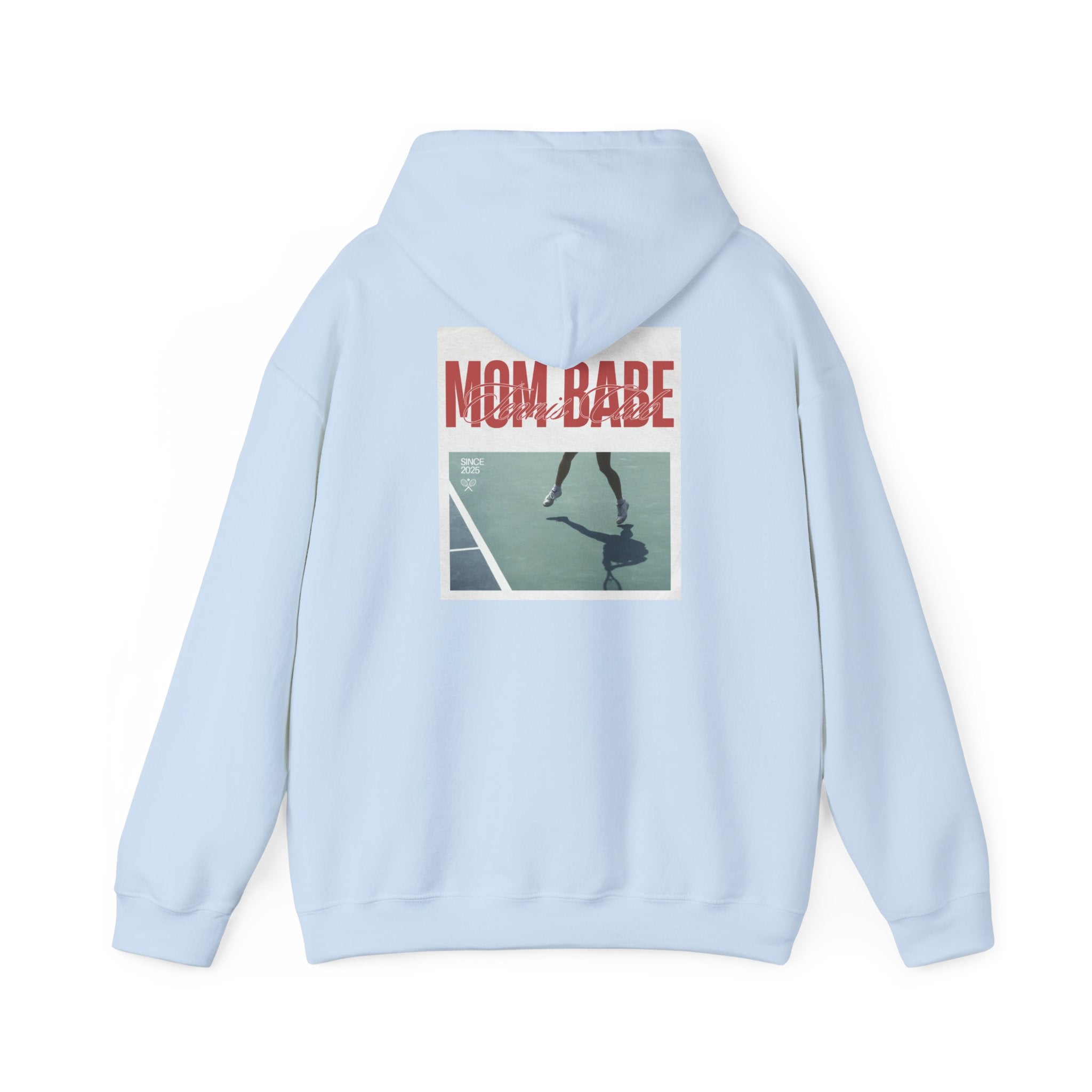 Mom Babe Tennis Club - Graphic Hoodie