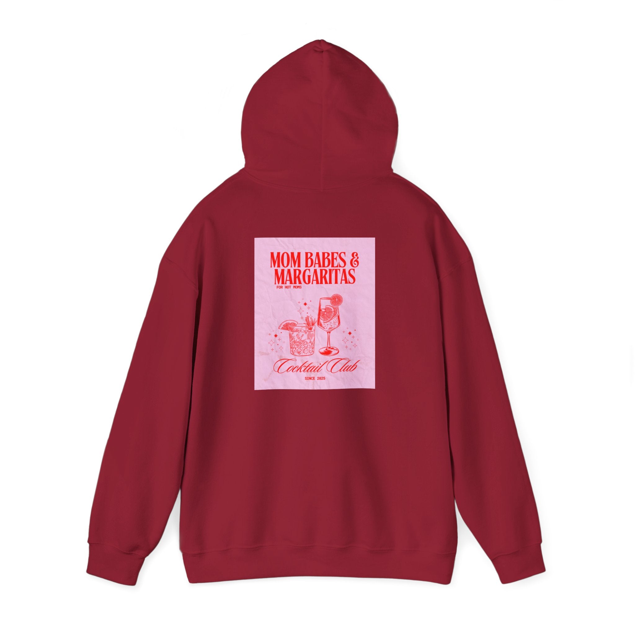 Mom Babes & Margaritas - Cocktail Club Graphic Hoodies