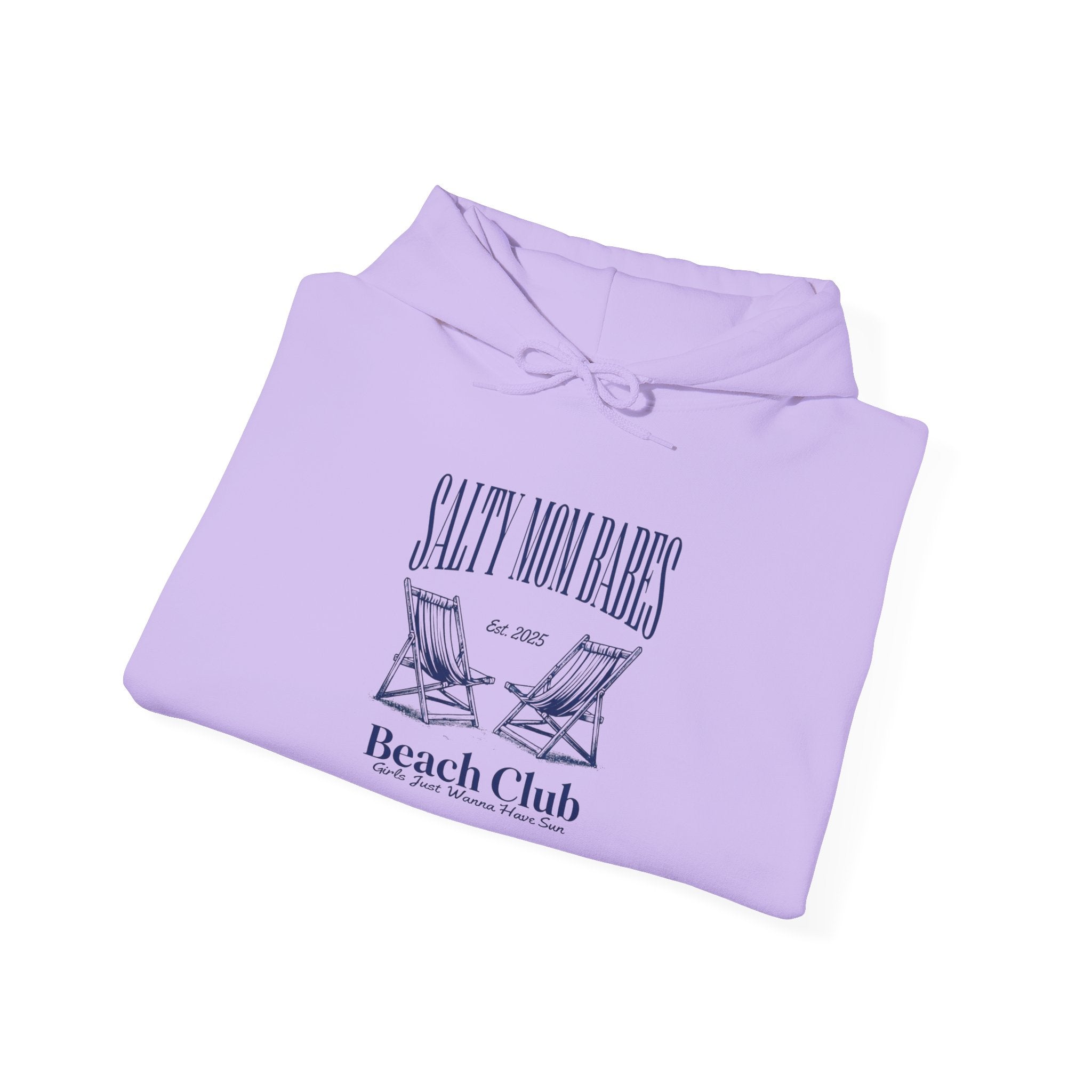 Salty Mom Babes Beach Club- Girls Just Wanna Have Sun Graphic Hoodie