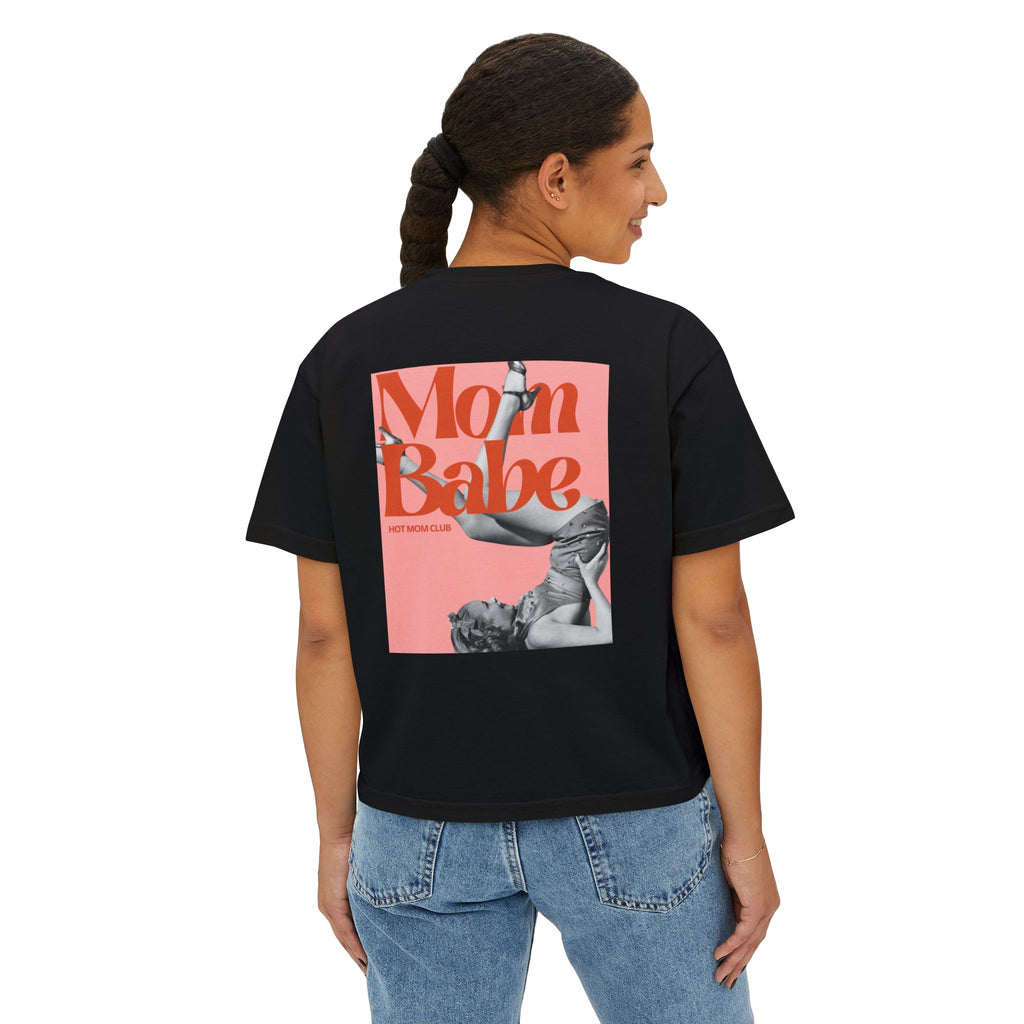 Mom Babe Hot Mom Club - Vintage Graphic Tee