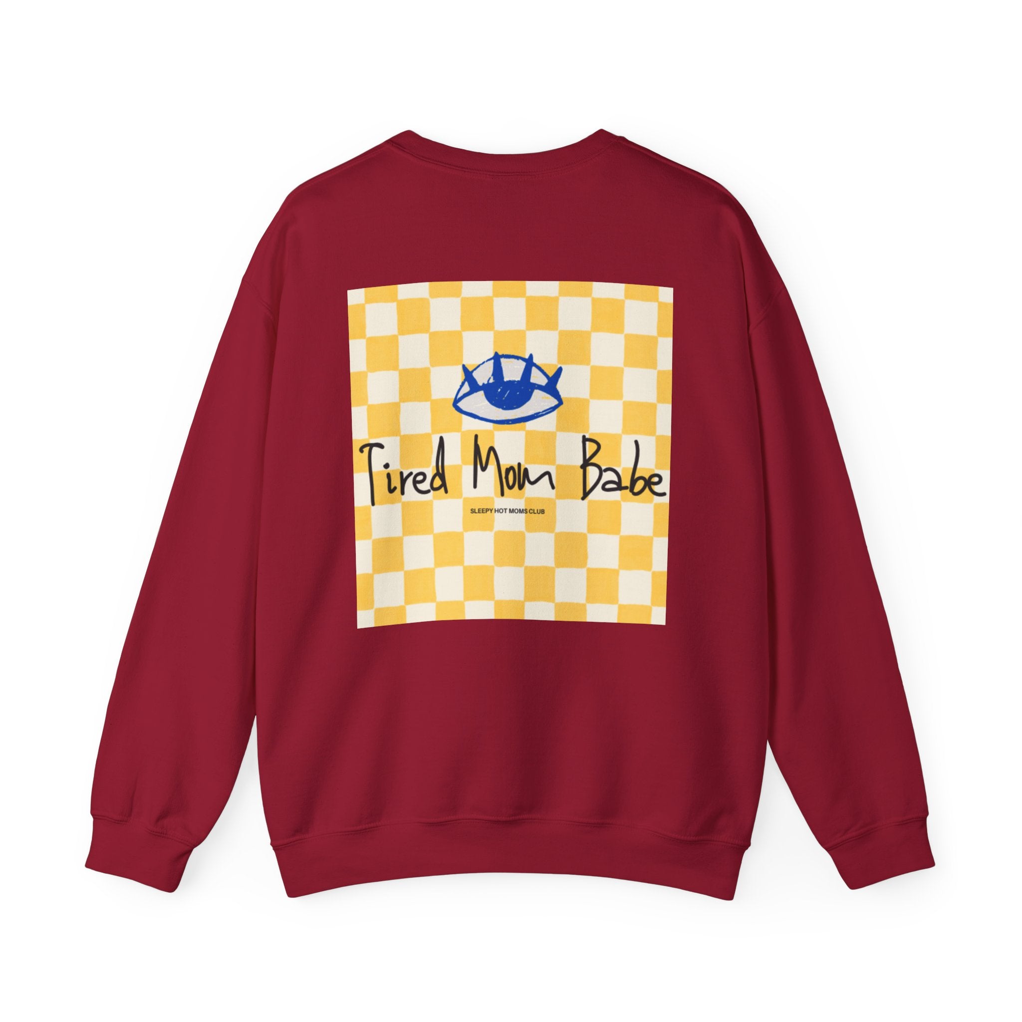 Tired Mom Babe - Eye Graphic Sweatshirt