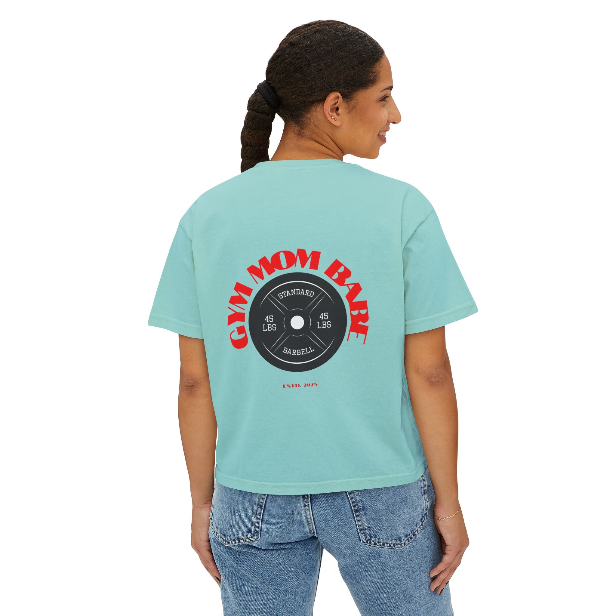Gym Mom Babe — Weight Graphic Tee