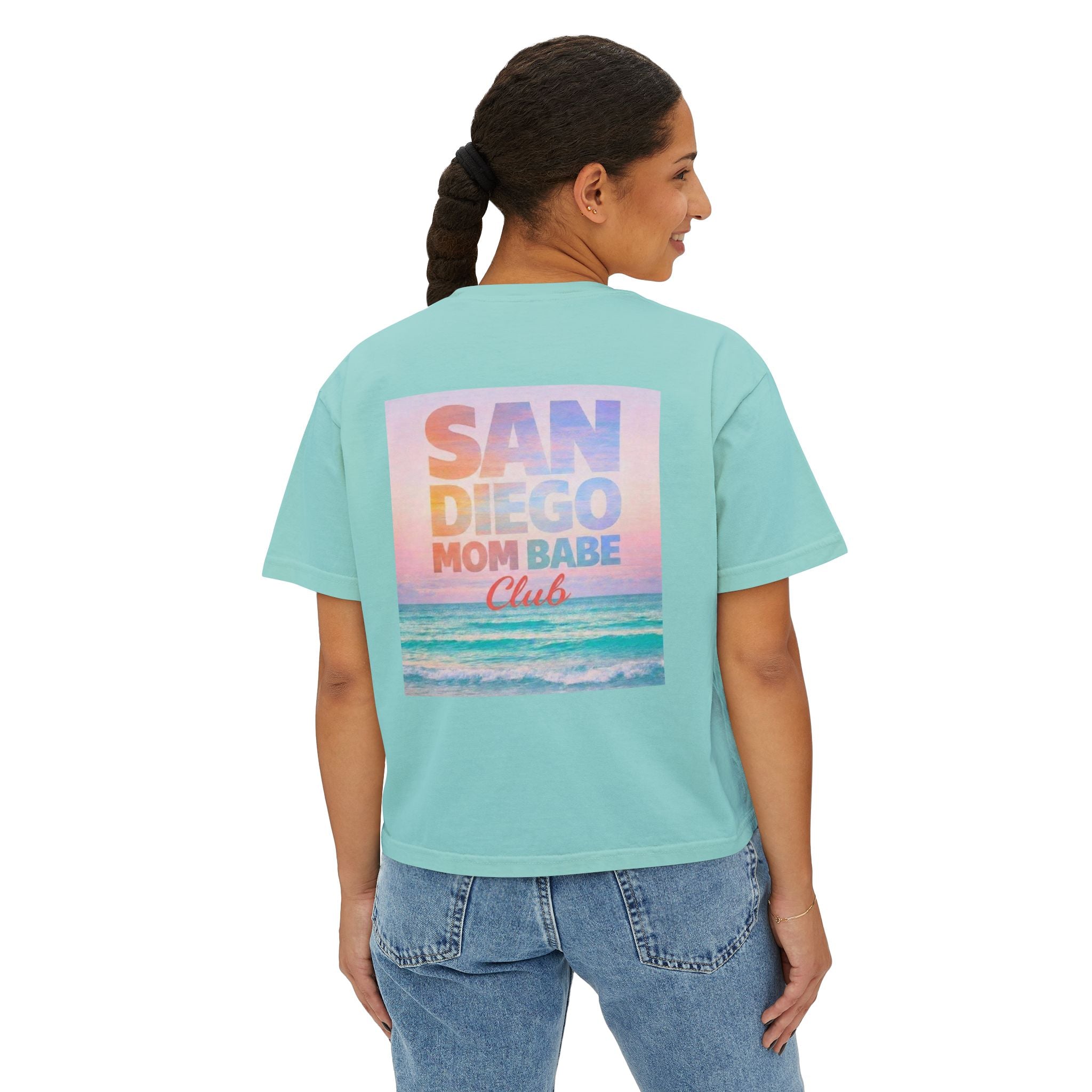San Diego Mom Babe Club — Beach Graphic Tee