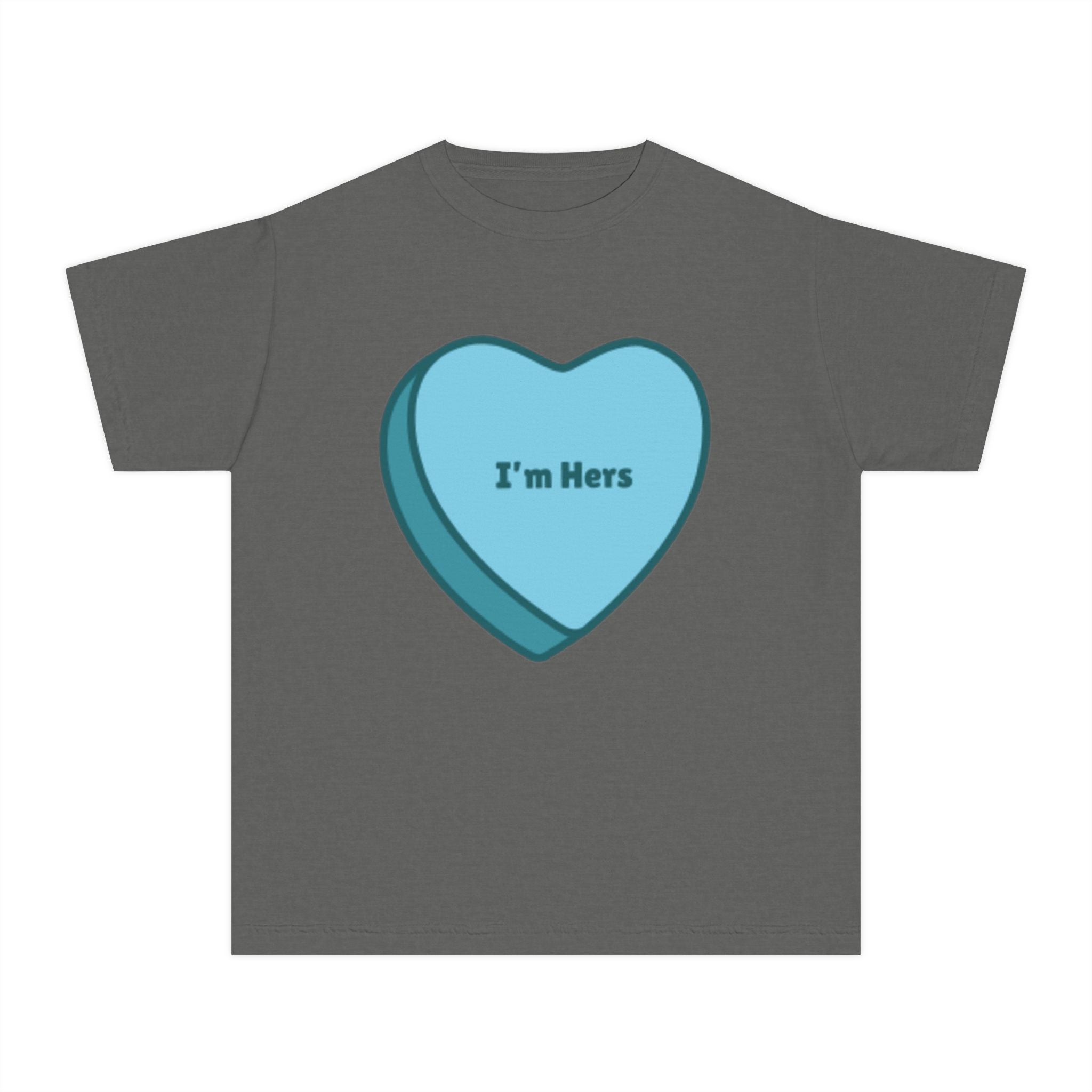 Children's - I'm Hers - Conversation Heart Graphic Tee