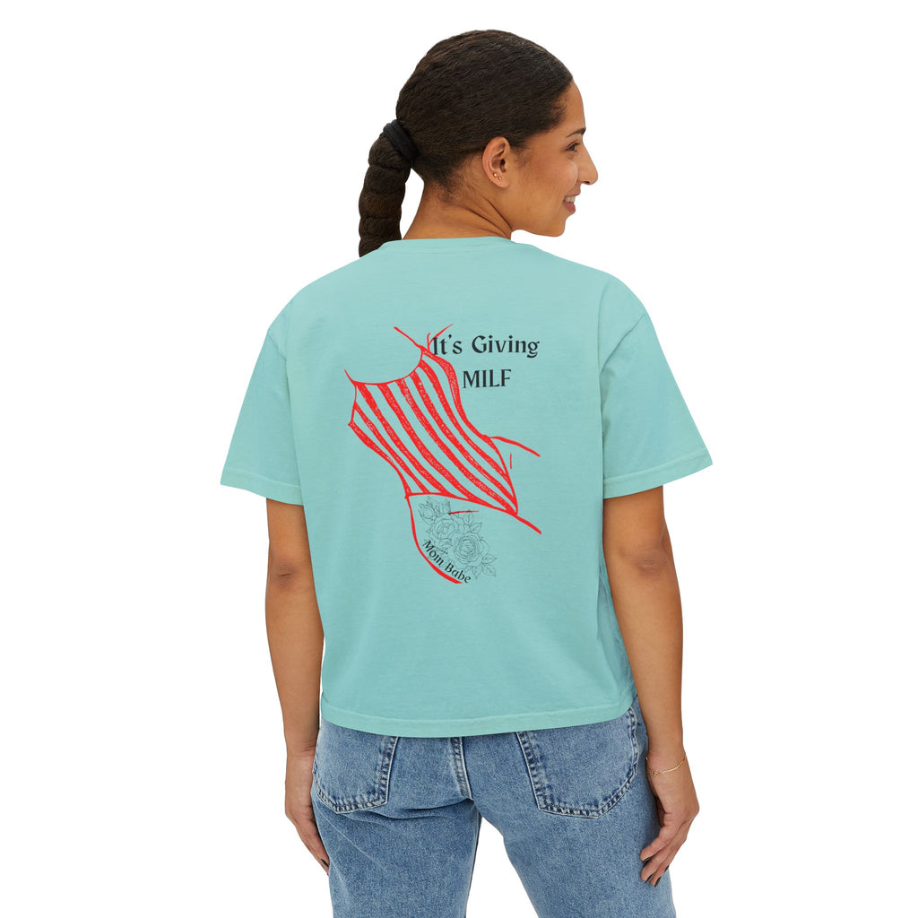 It's Giving MILF Mom Babe - Bathing Suit Graphic Tee