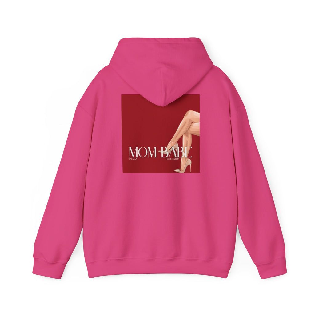 Mom Babe For Hot Moms - Beige Heels Graphic Hoodie