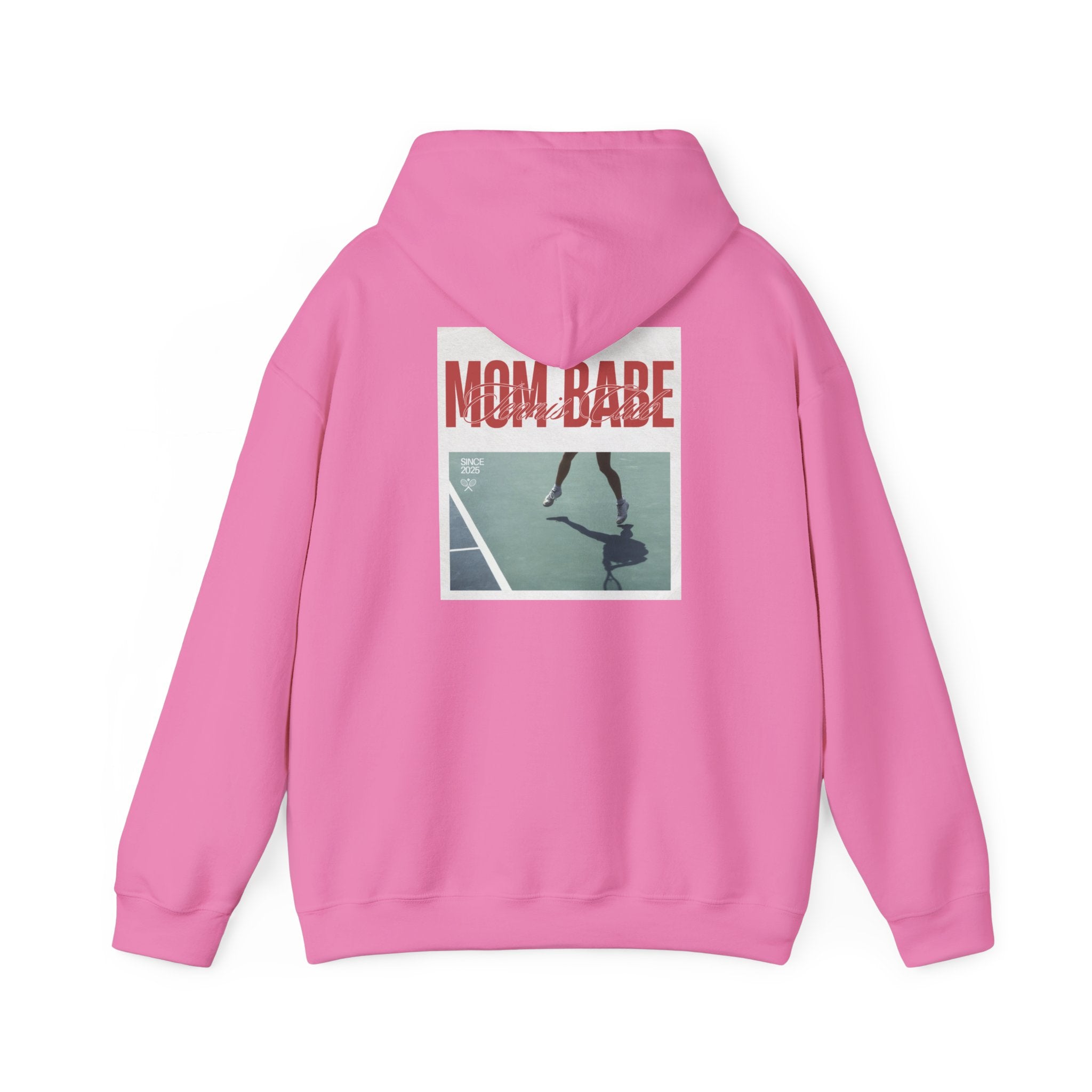 Mom Babe Tennis Club - Graphic Hoodie