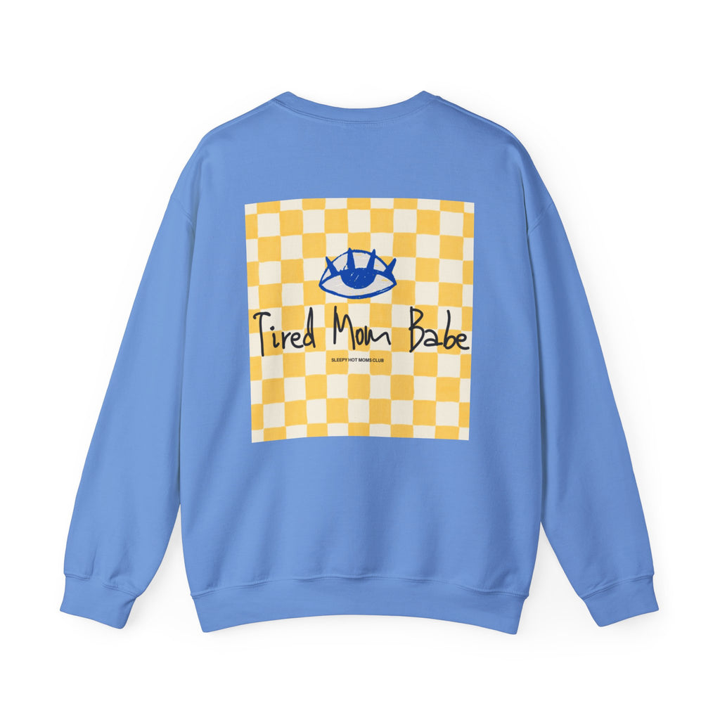 Tired Mom Babe - Eye Graphic Sweatshirt