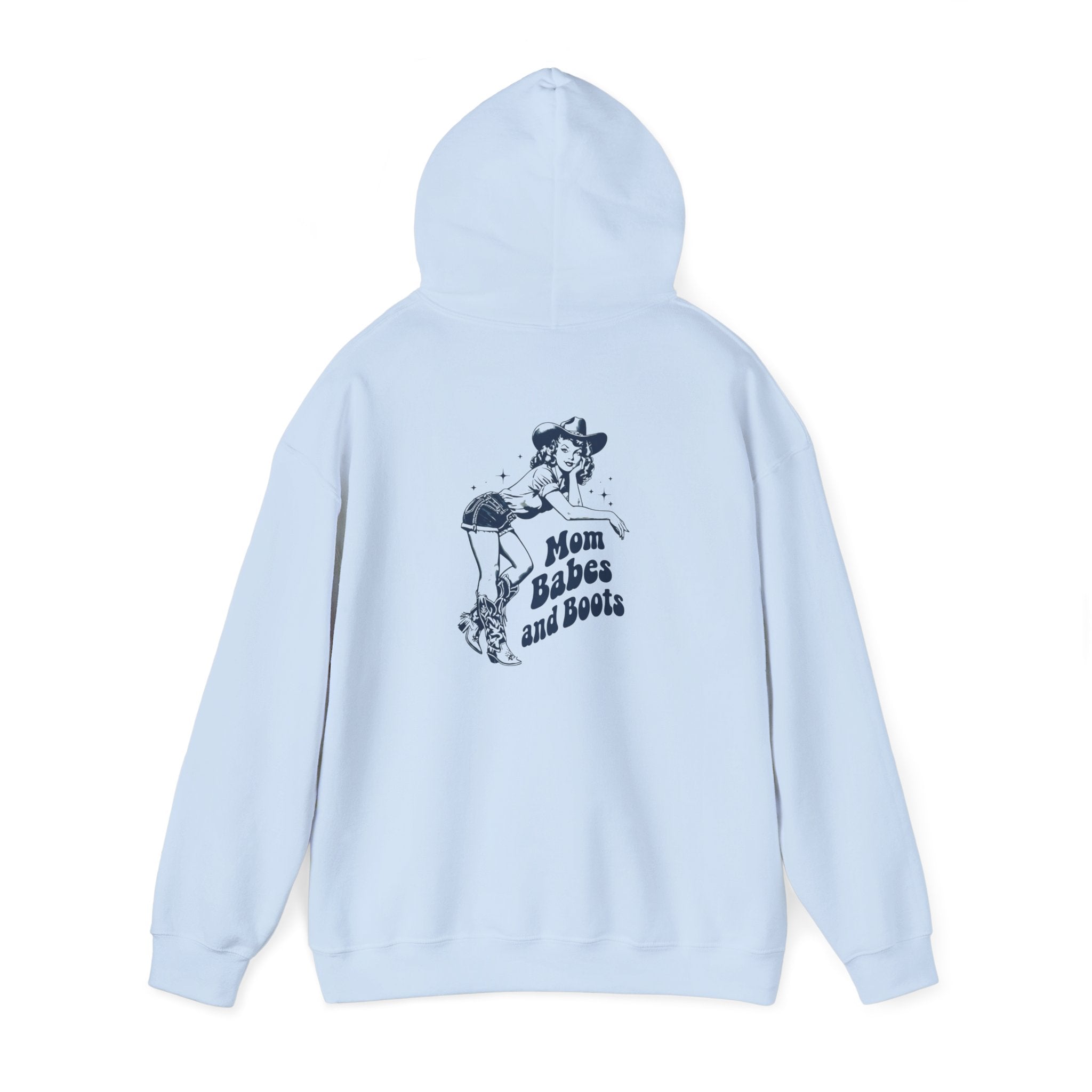 Mom Babes and Boots - Graphic Hoodie