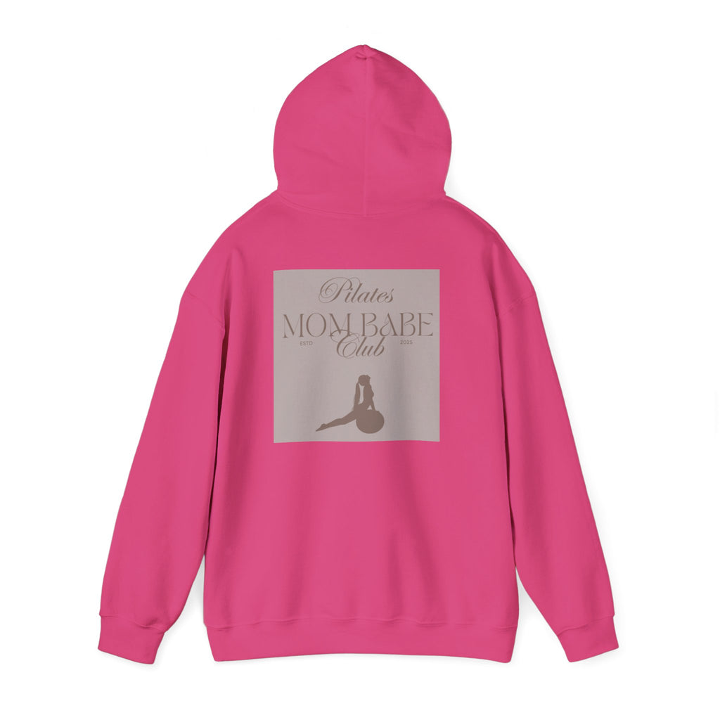 Pilates Mom Babe Club — Workout Graphic Hoodie