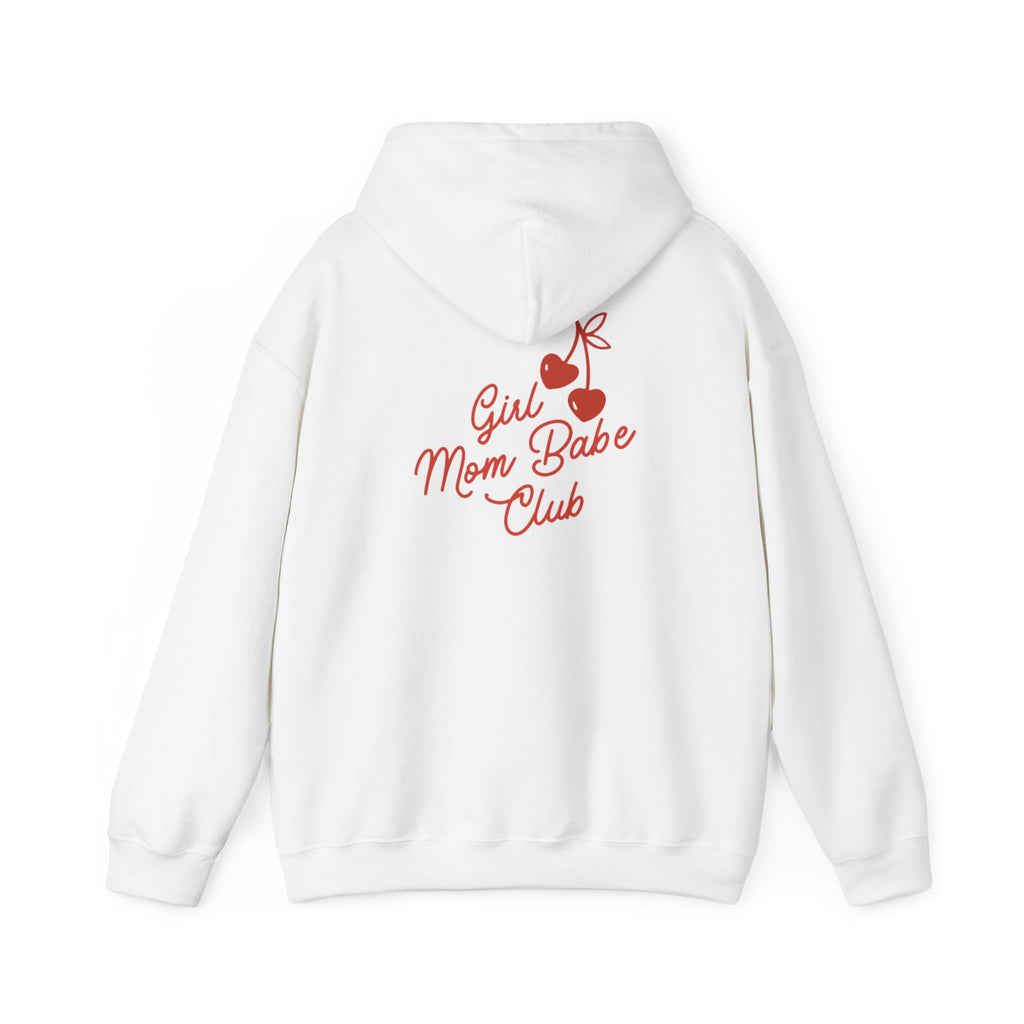 Girl Mom Babe Club - Cherry Graphic Hoodie