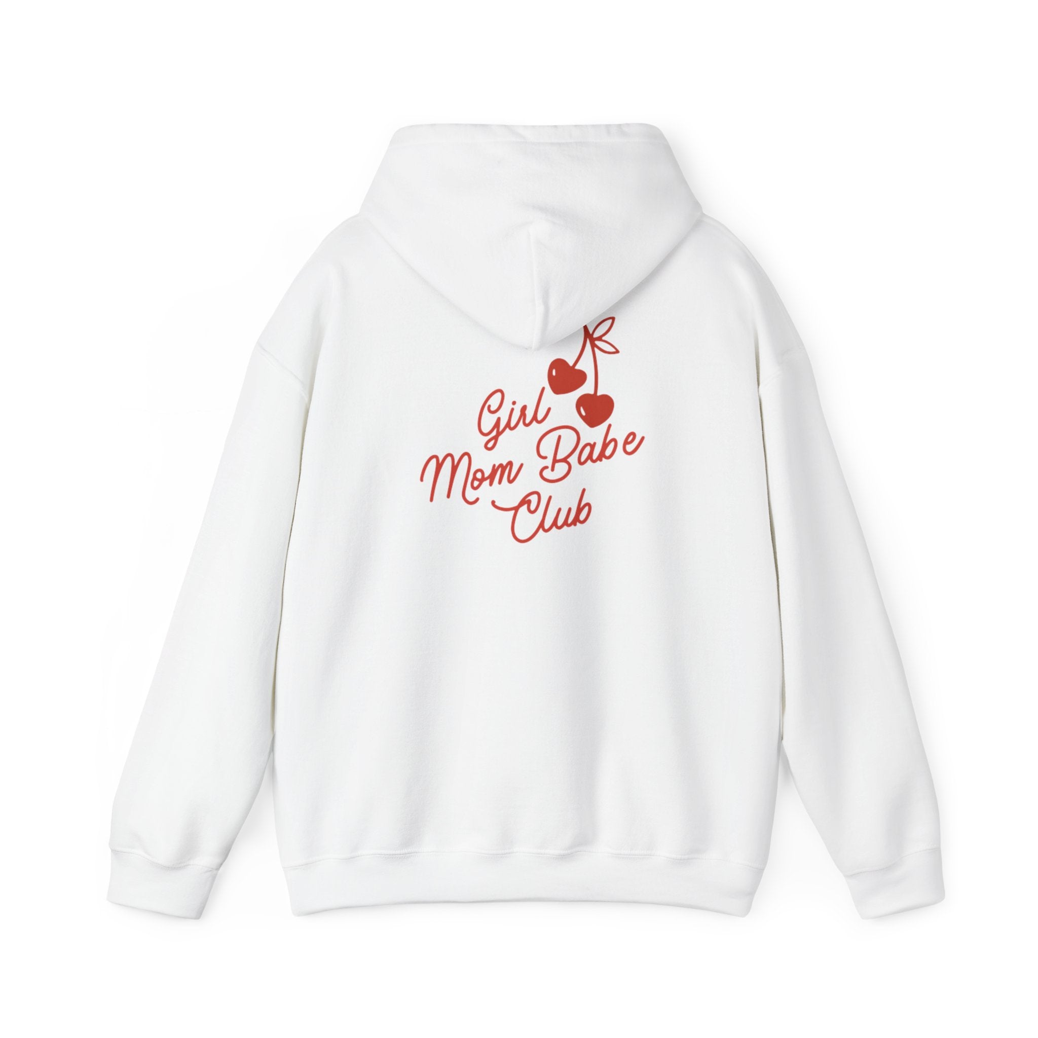 Girl Mom Babe Club - Cherry Graphic Hoodie