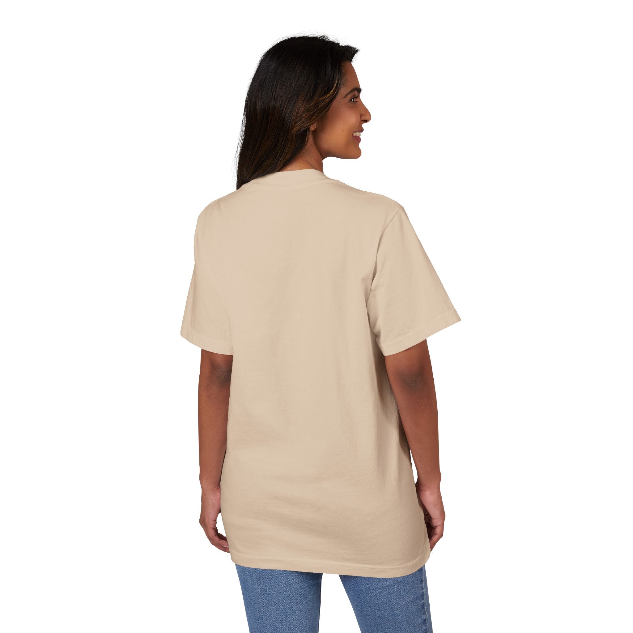 Autism Awareness and Acceptance — Checkered Heart Oversized Drop Sleeve Tee