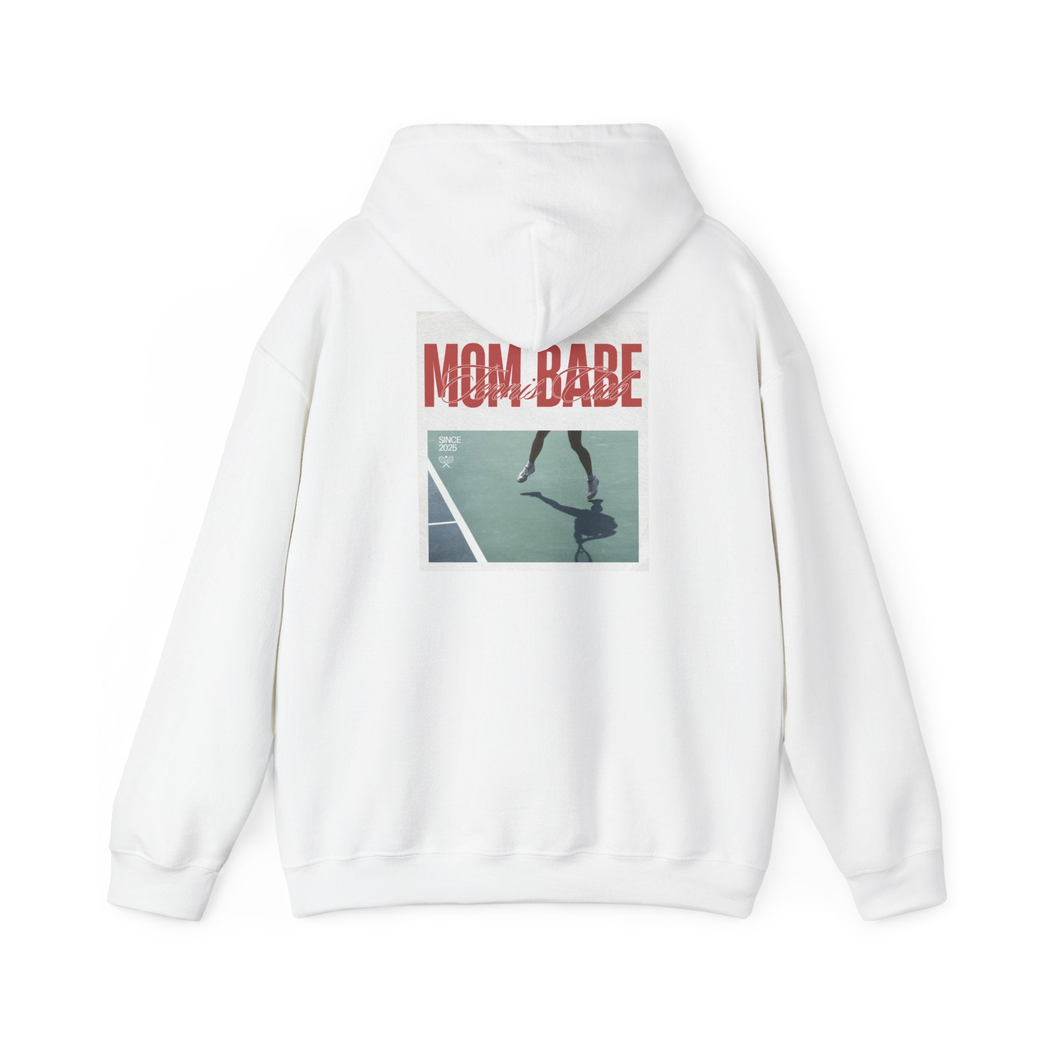 Mom Babe Tennis Club - Graphic Hoodie