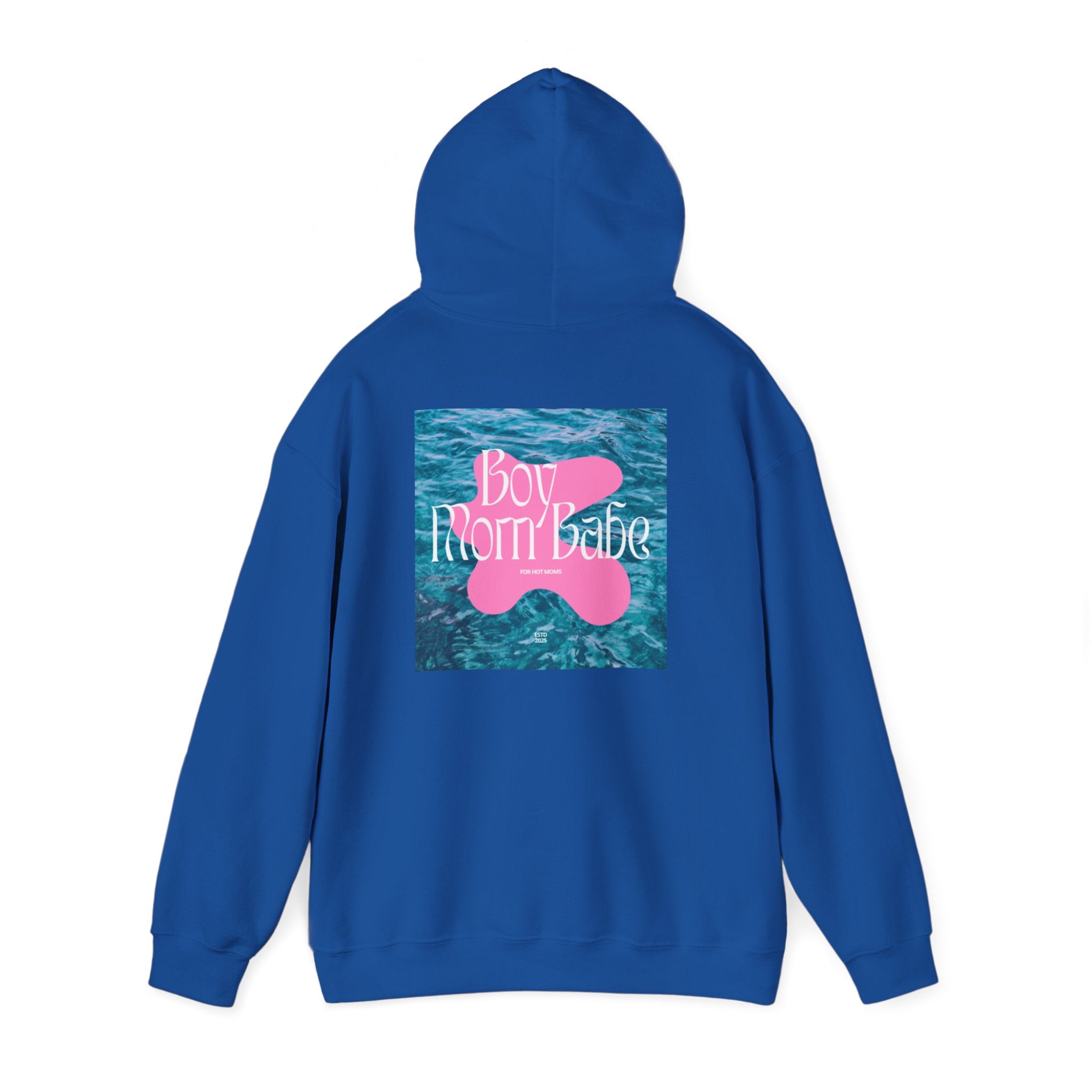 Boy Mom Babe — Water Graphic Hoodie