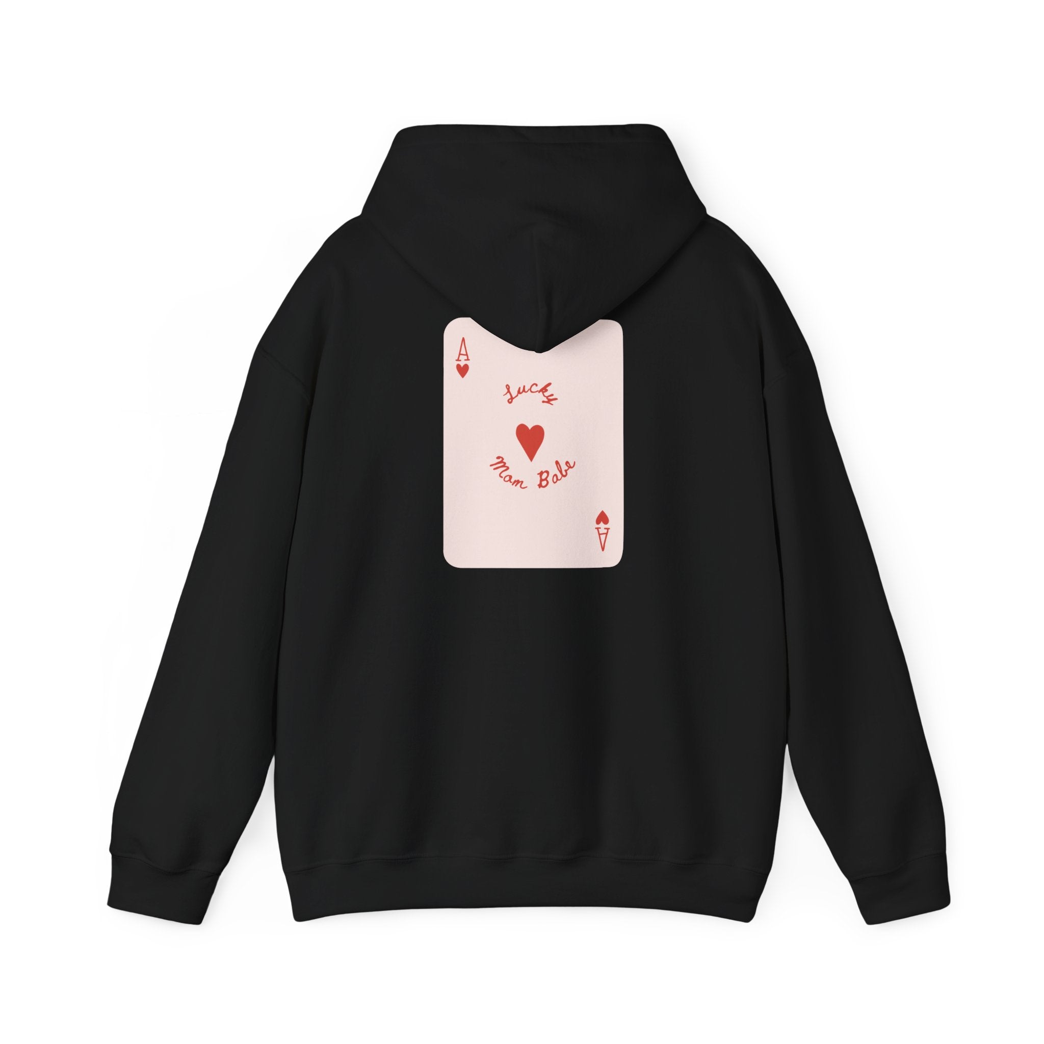 Lucky Mom Babe - Graphic Hoodie