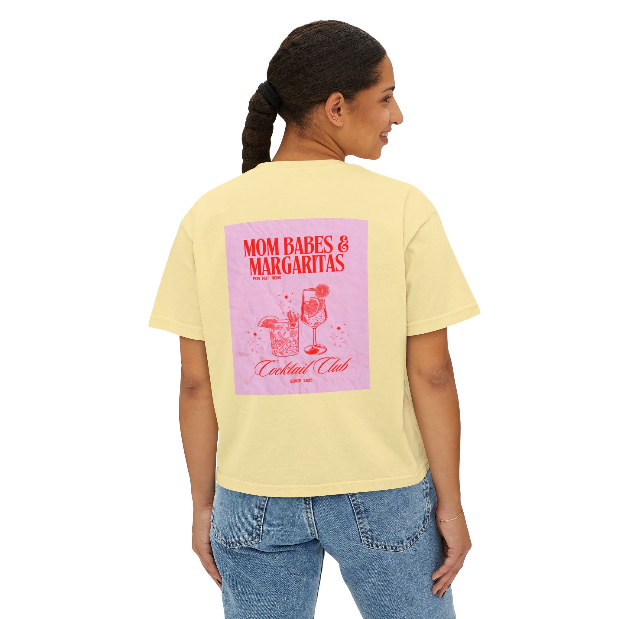 Mom Babes & Margaritas - Cocktail Club Graphic Tee