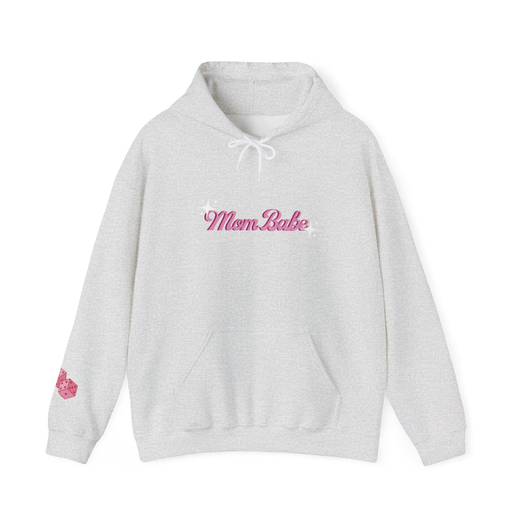 Mom Babe Club - For Hot Moms — Pink Graphic Hoodie