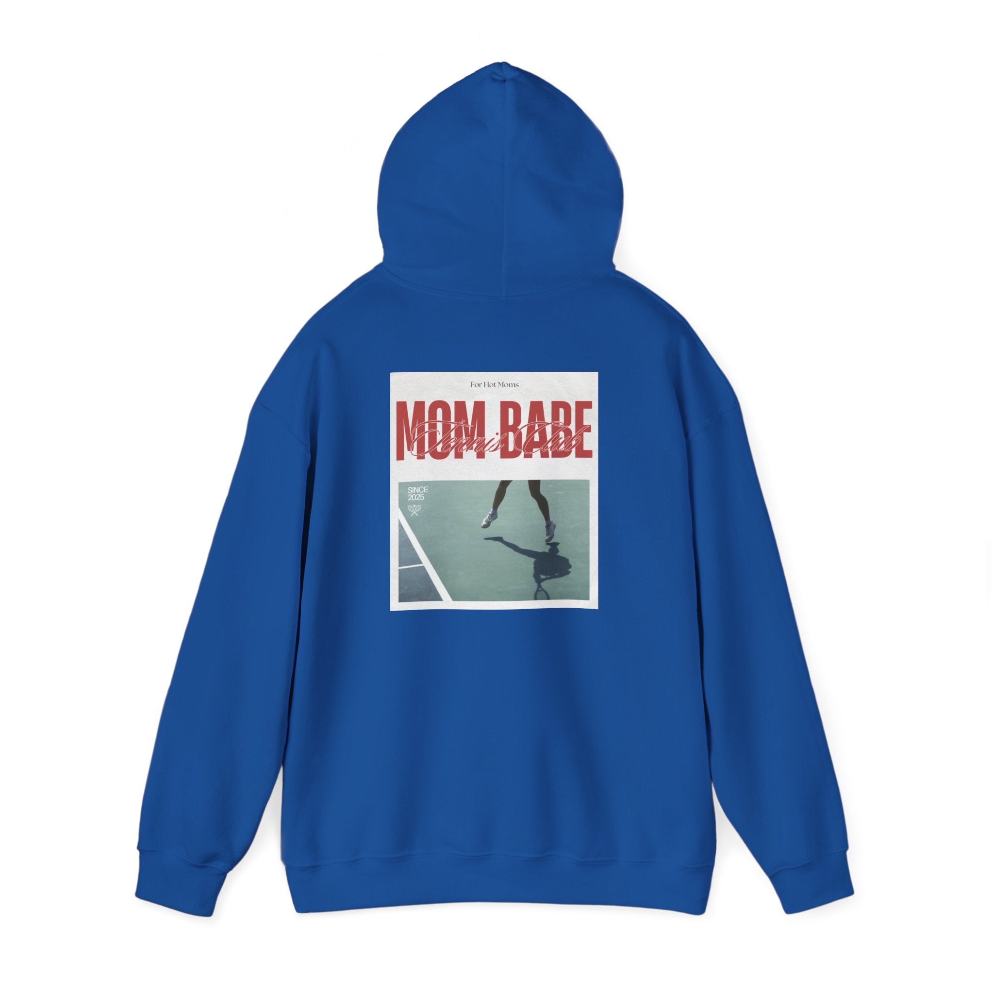 Mom Babe Tennis Club - Graphic Hoodie
