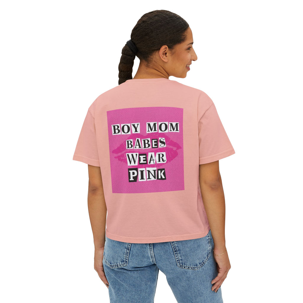 Boy Mom Babes Wear Pink - Graphic Tee