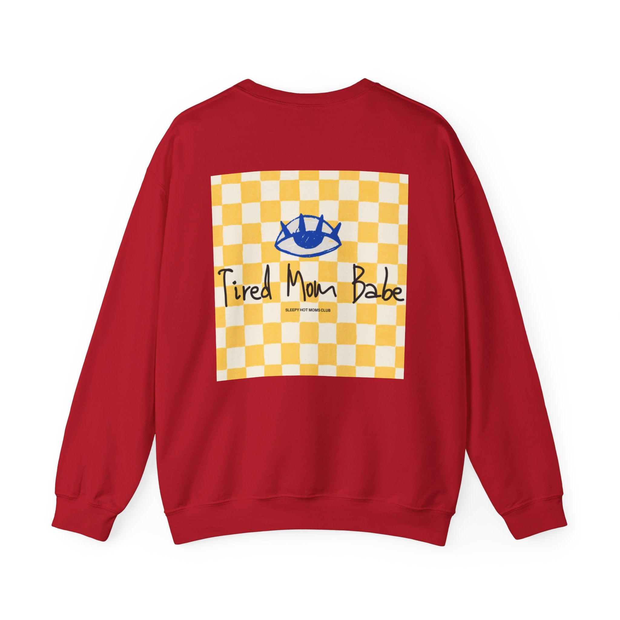 Tired Mom Babe - Eye Graphic Sweatshirt