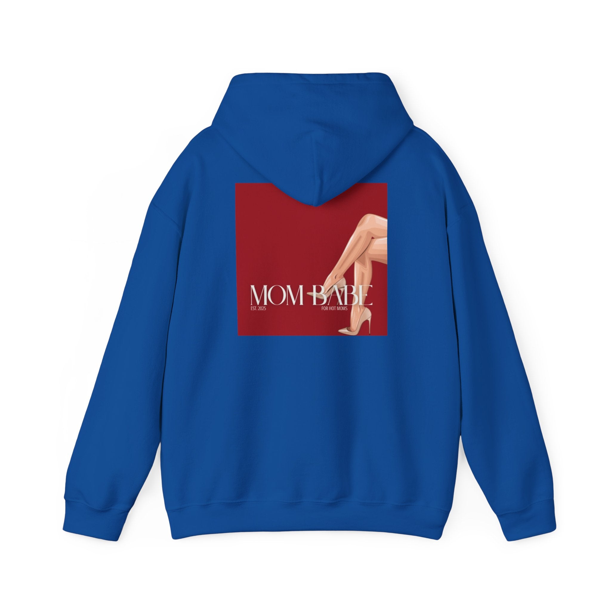 Mom Babe For Hot Moms - Beige Heels Graphic Hoodie
