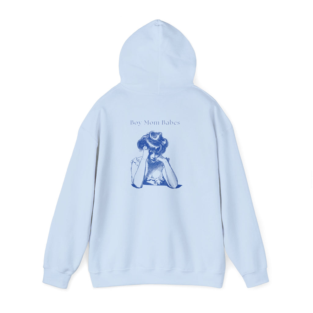 Boy Mom Babe - Vintage Graphic Hoodie