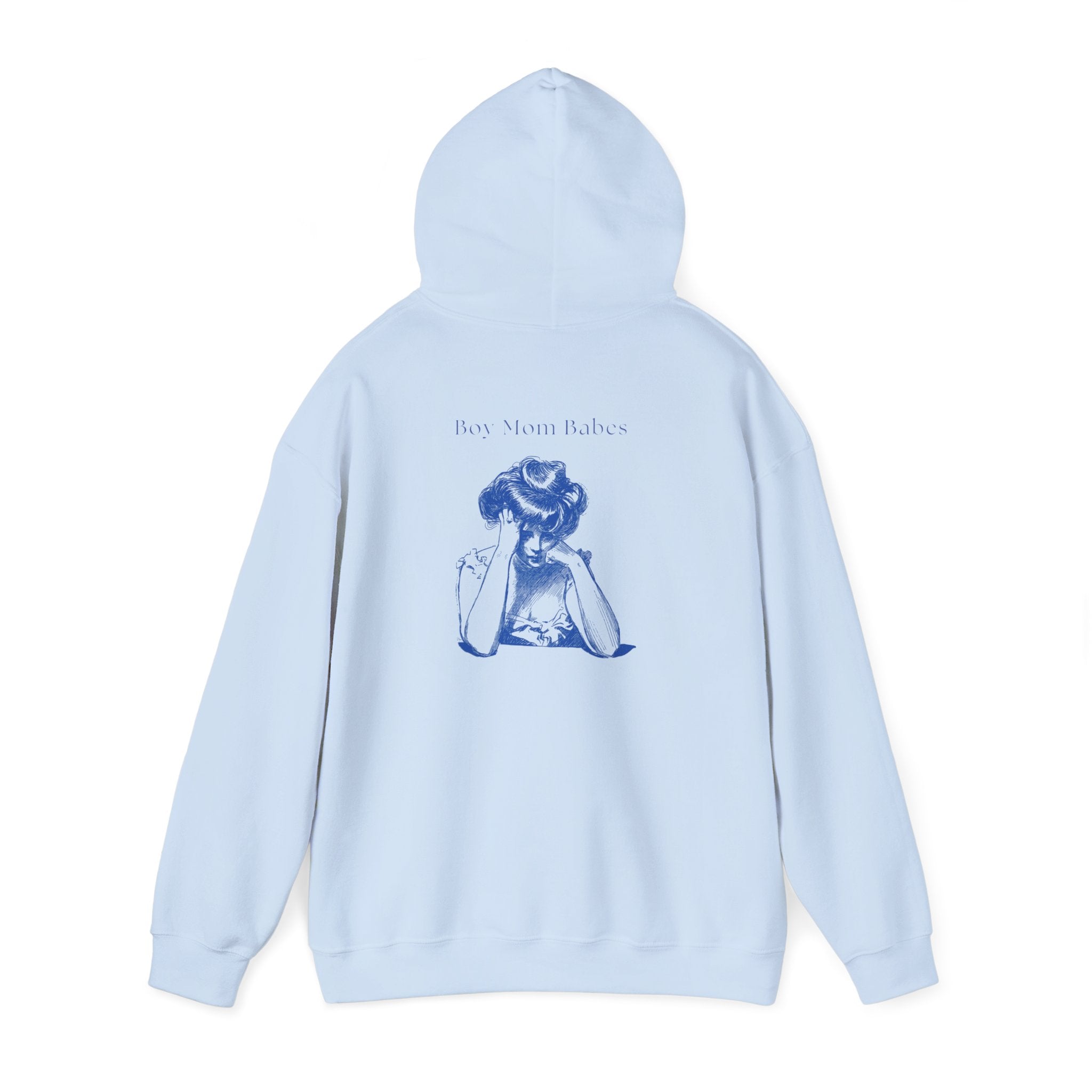 Boy Mom Babe - Vintage Graphic Hoodie
