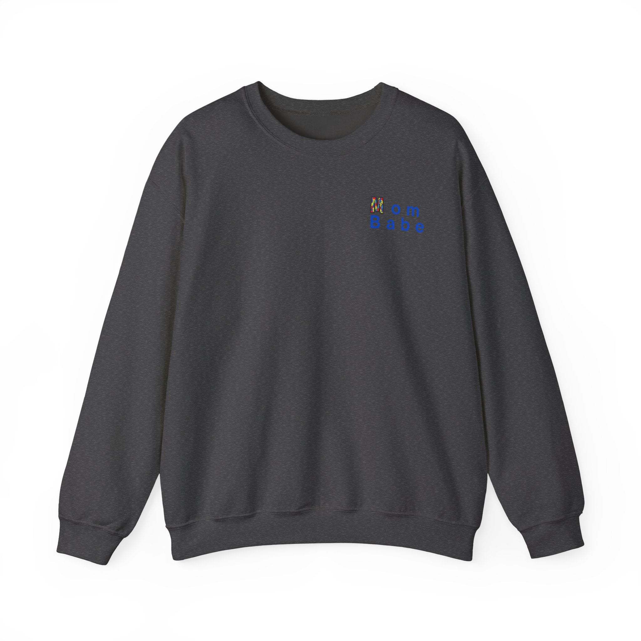 Mom Babe Autism Advocate - Graphic Sweatshirt