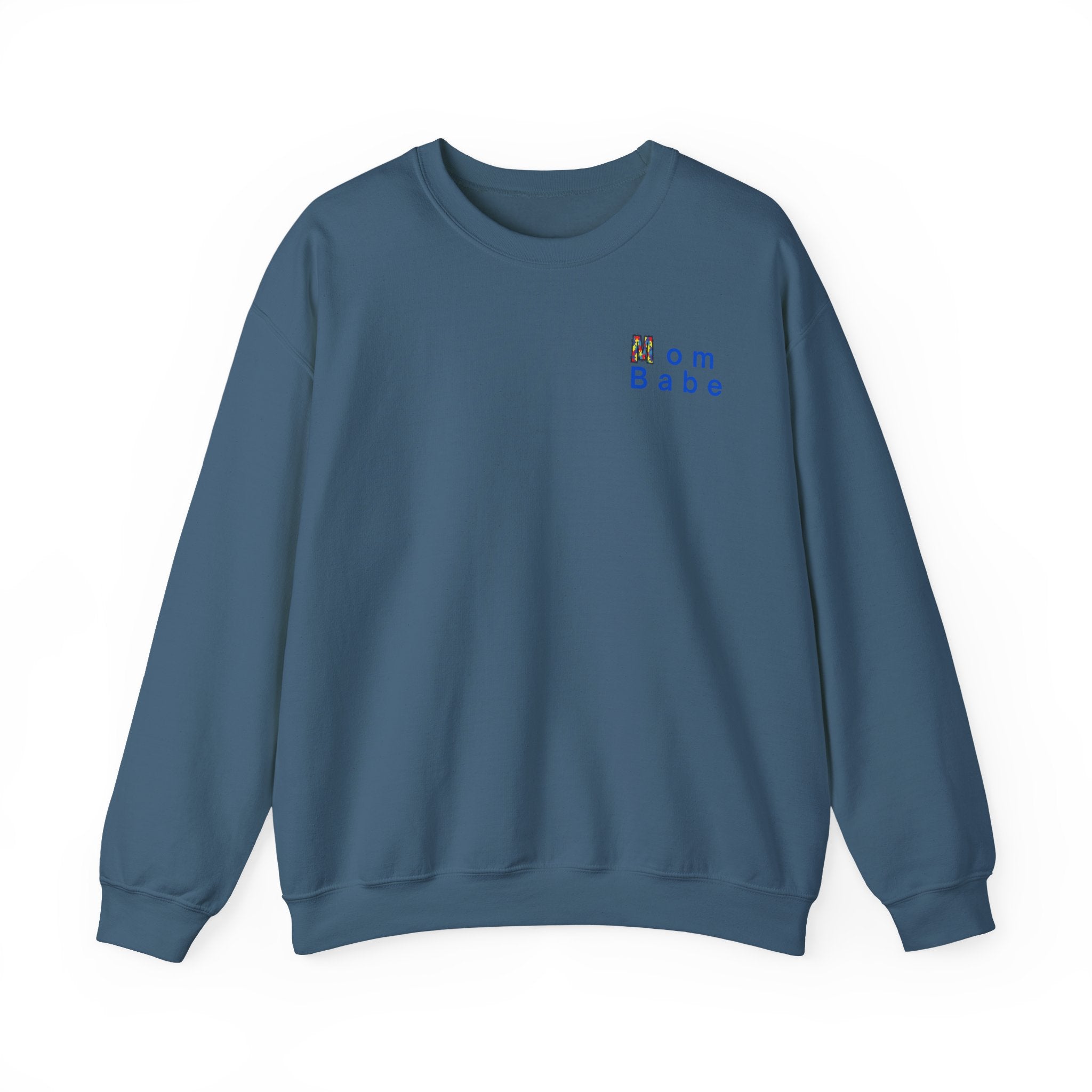 Mom Babe Autism Advocate - Graphic Sweatshirt
