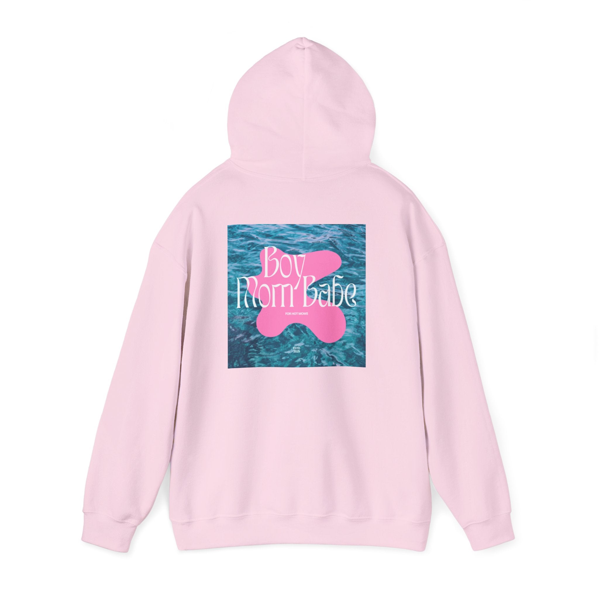 Boy Mom Babe — Water Graphic Hoodie