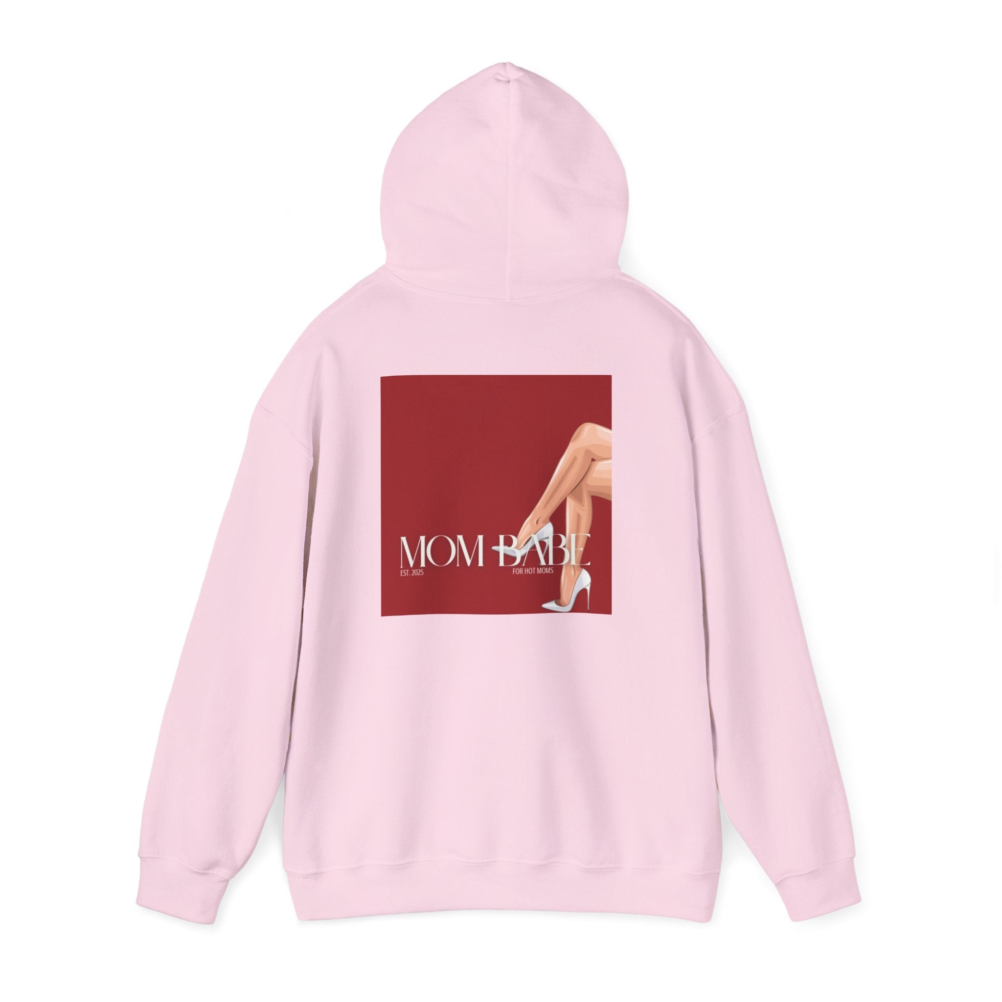 Mom Babe For Hot Moms - White Heels Graphic Hoodie