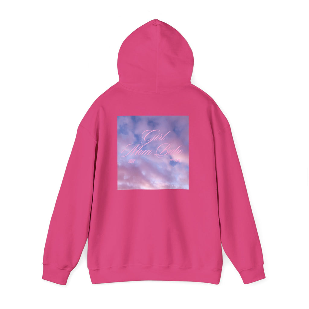 Girl Mom Babe - Cloudy Graphic Hoodie