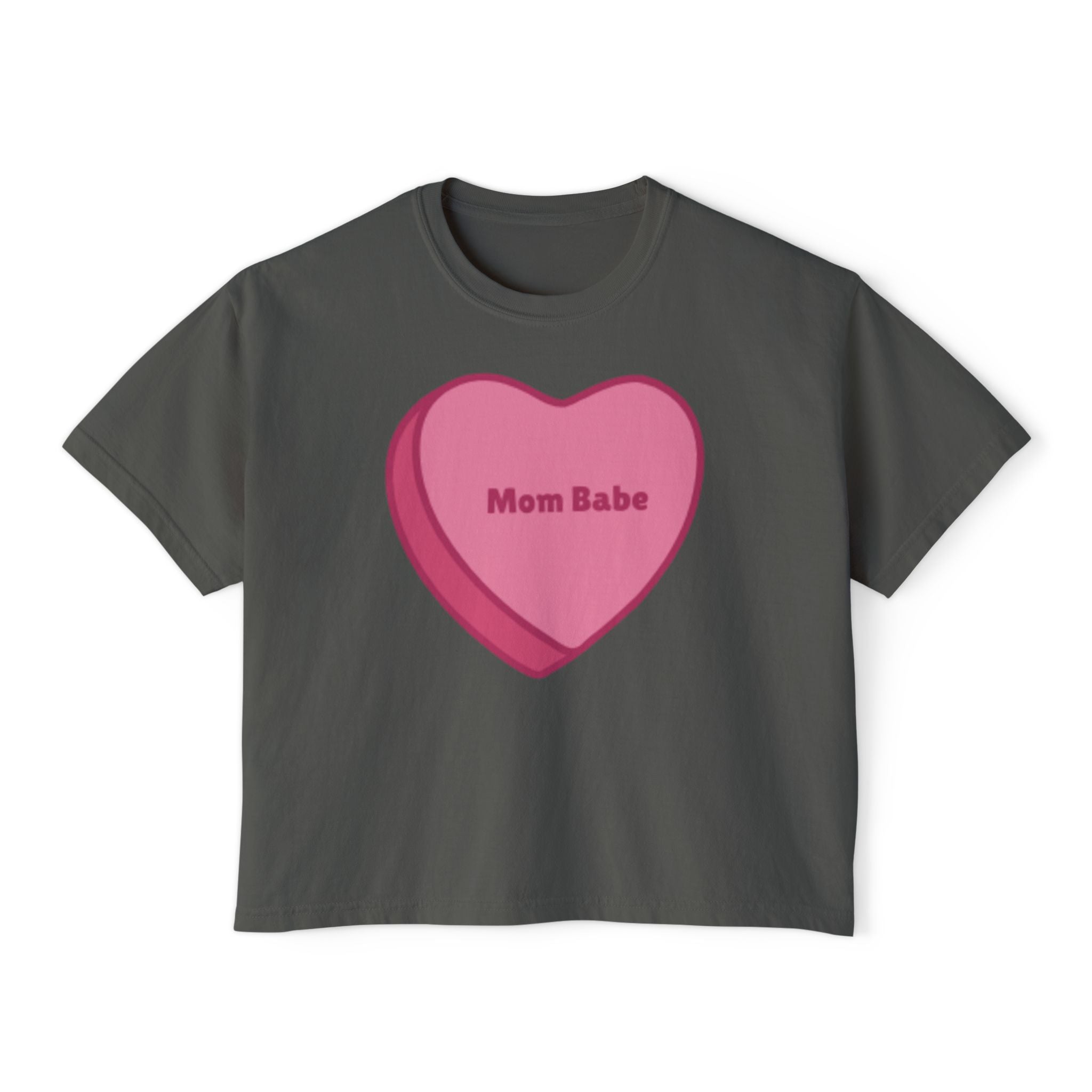 Mom Babe Be Mine - Conversation Hearts Graphic Tee